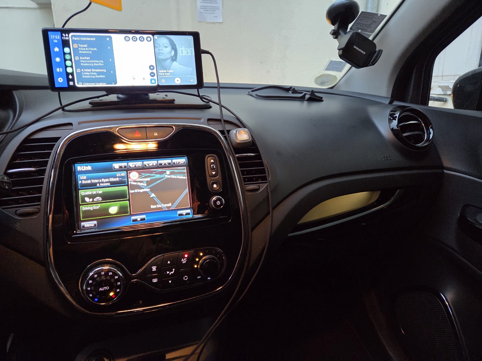 Renault Captur avec Siège bébé