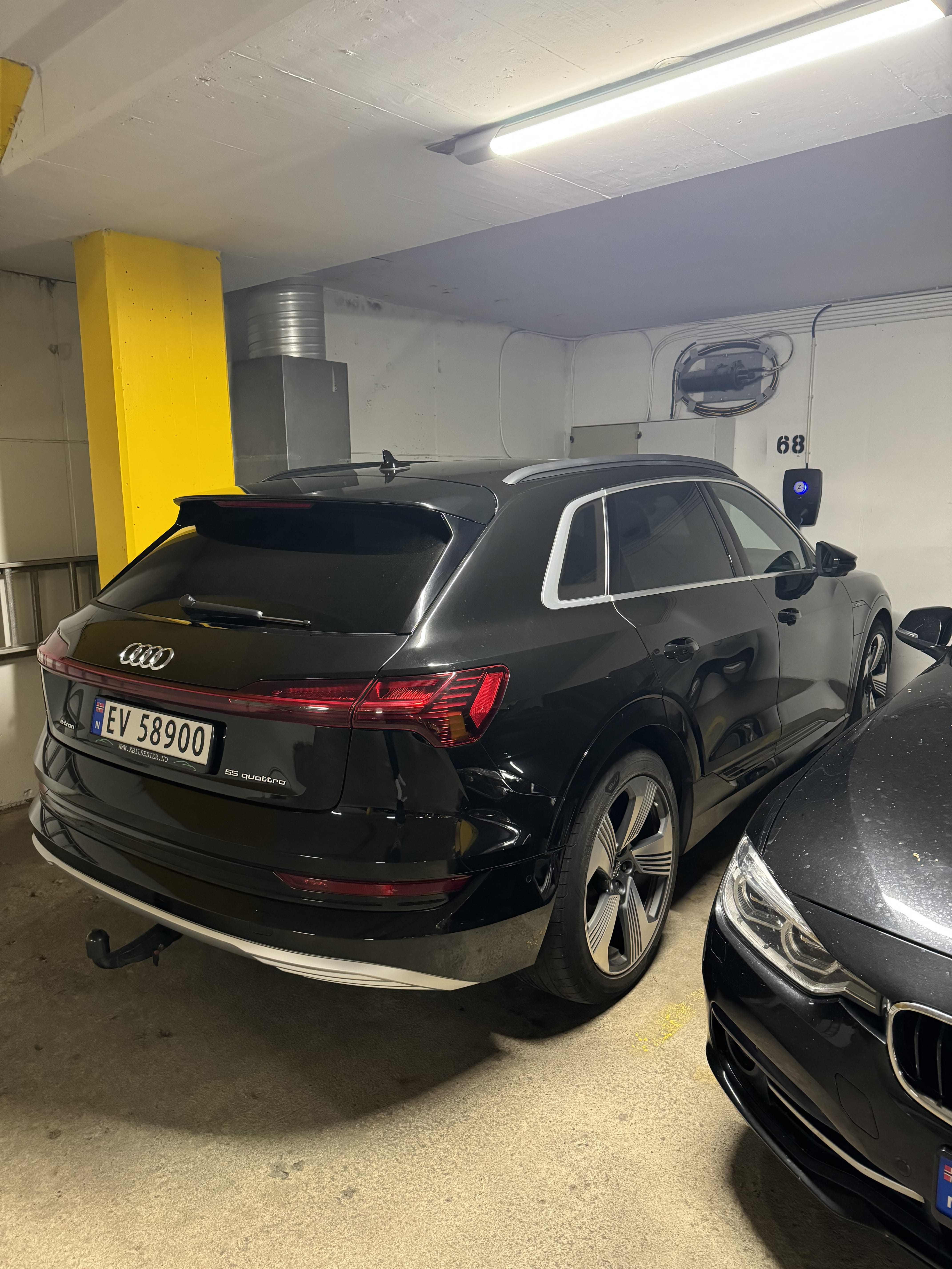 Audi e-tron med Aircondition