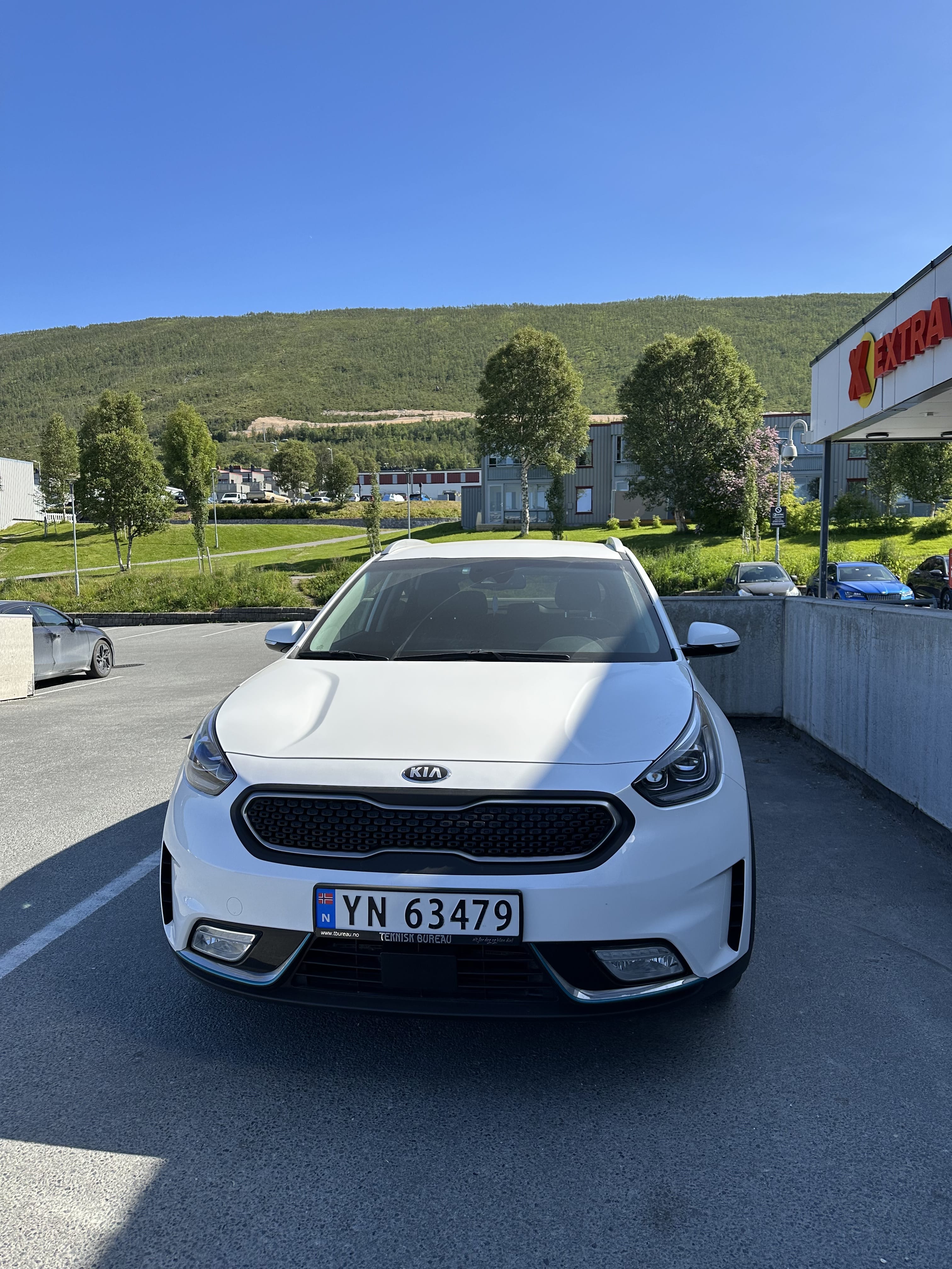 Kia Niro PHEV con Silla infantil