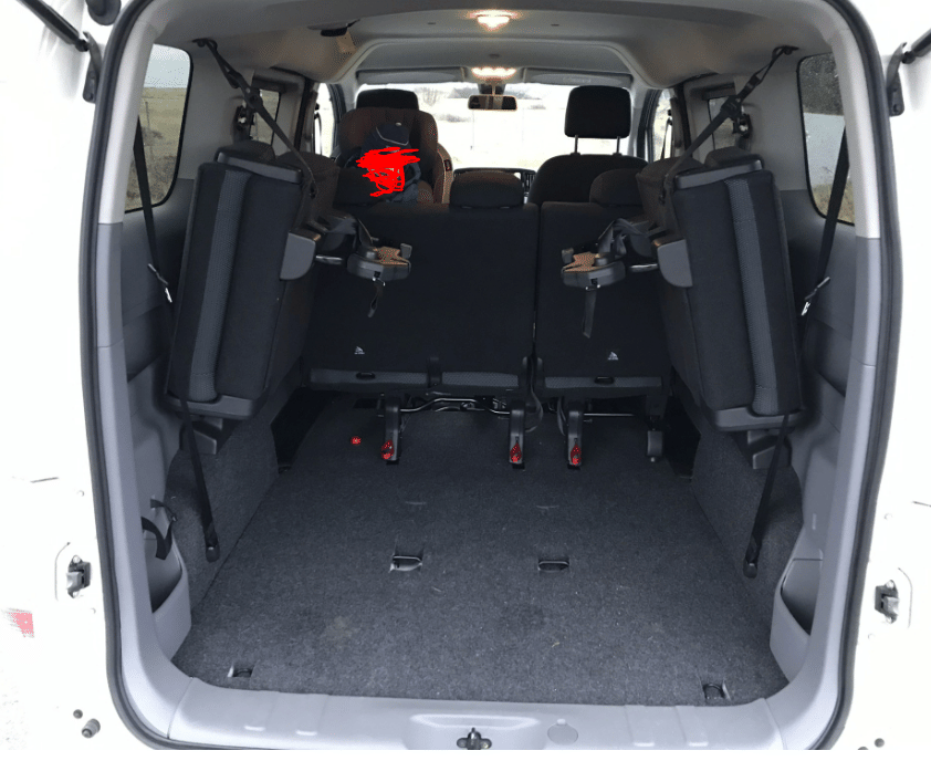 Nissan e-NV200 Evalia med Bluetooth audio