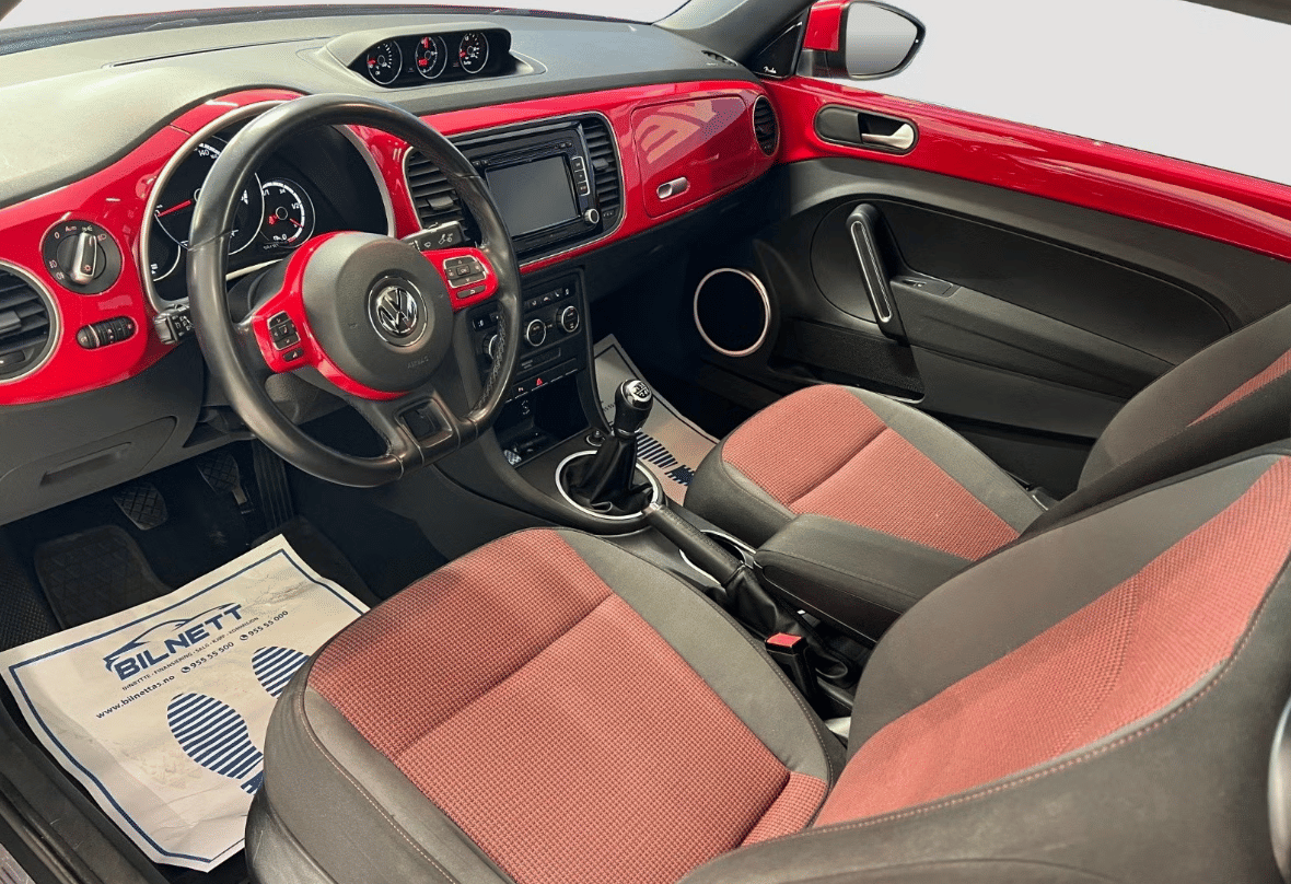 Volkswagen Beetle med Bluetooth audio