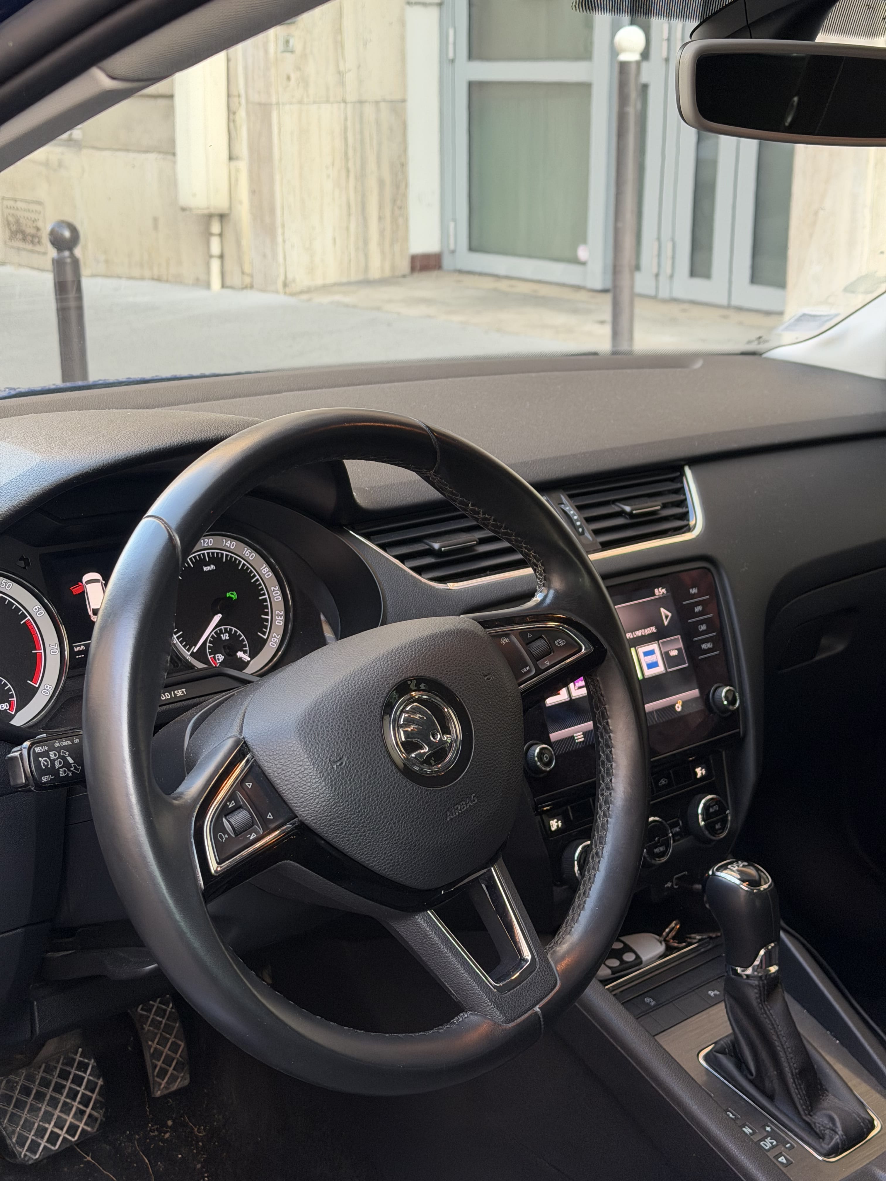 Skoda Octavia avec Siège bébé