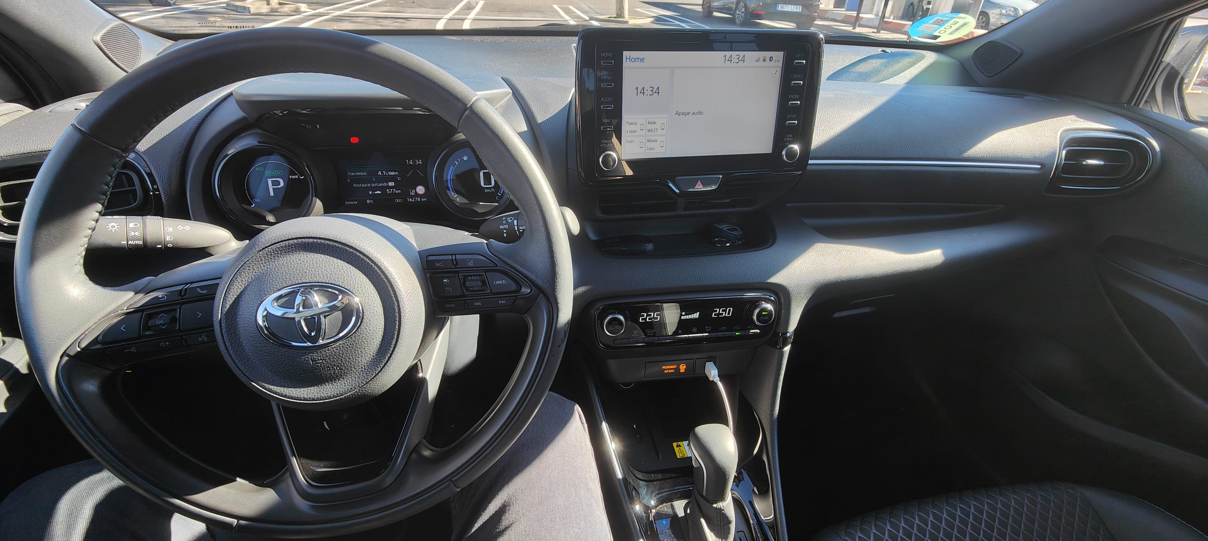 Toyota Yaris con Apple CarPlay