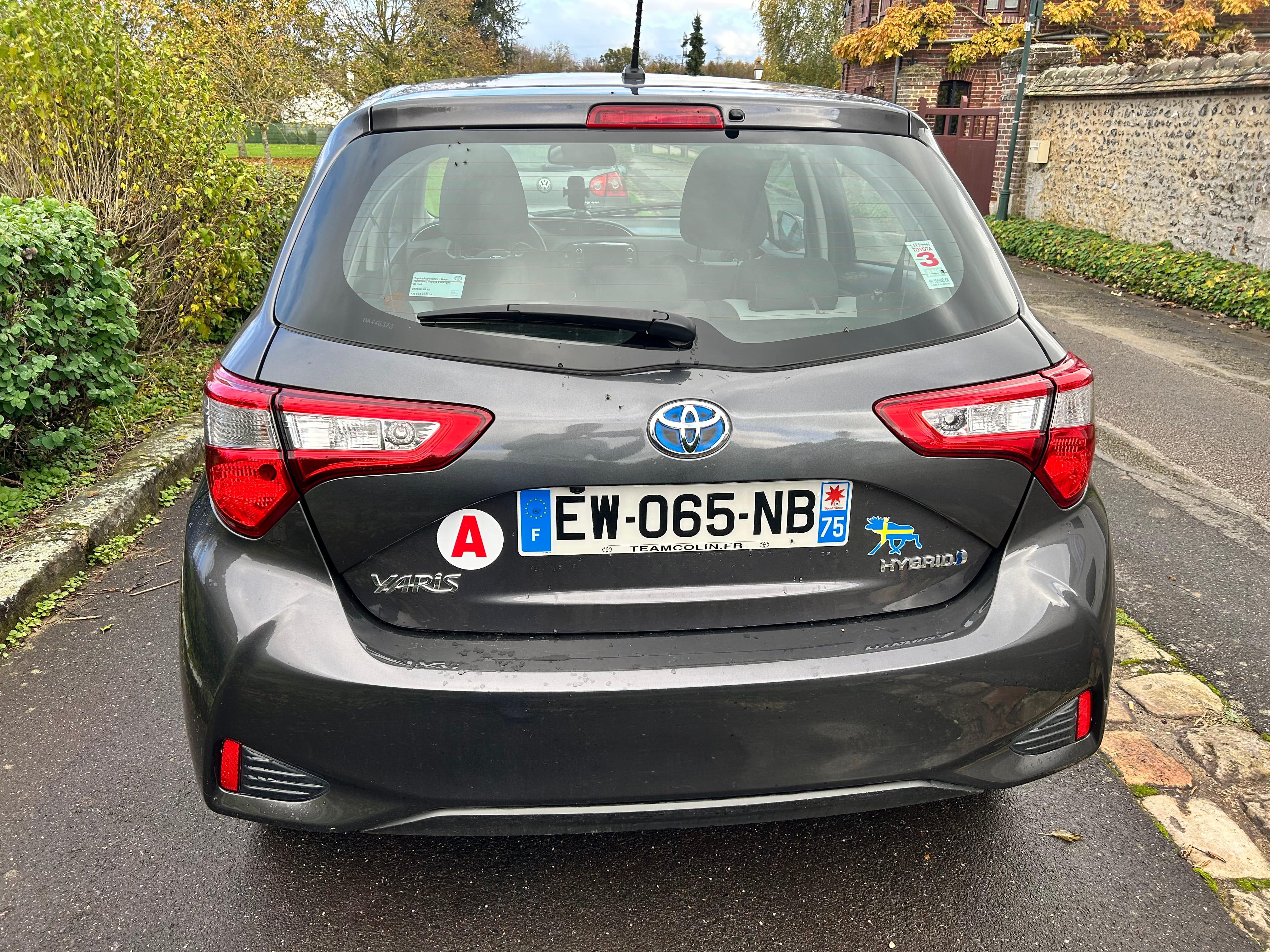 Toyota Yaris Hybride 3 CV avec Caméra de recul