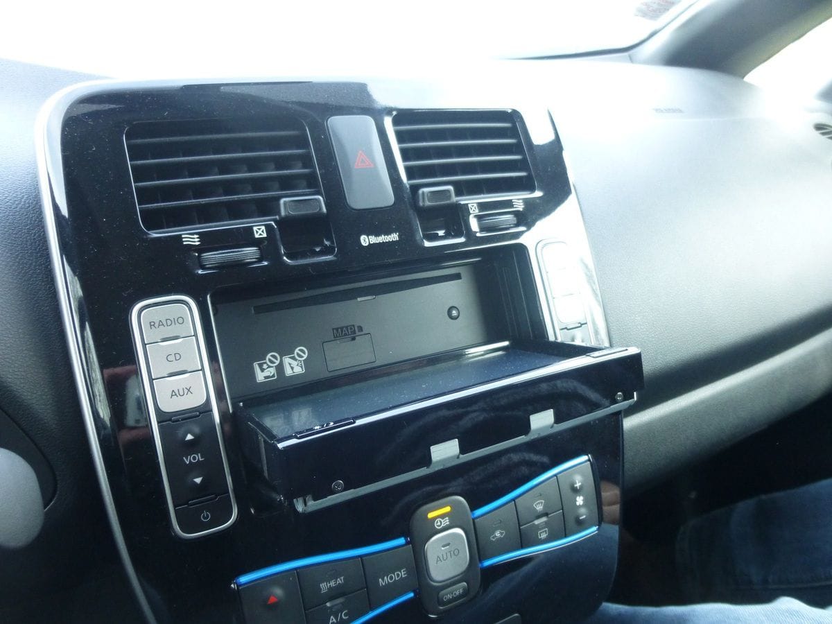 Nissan Leaf avec GPS