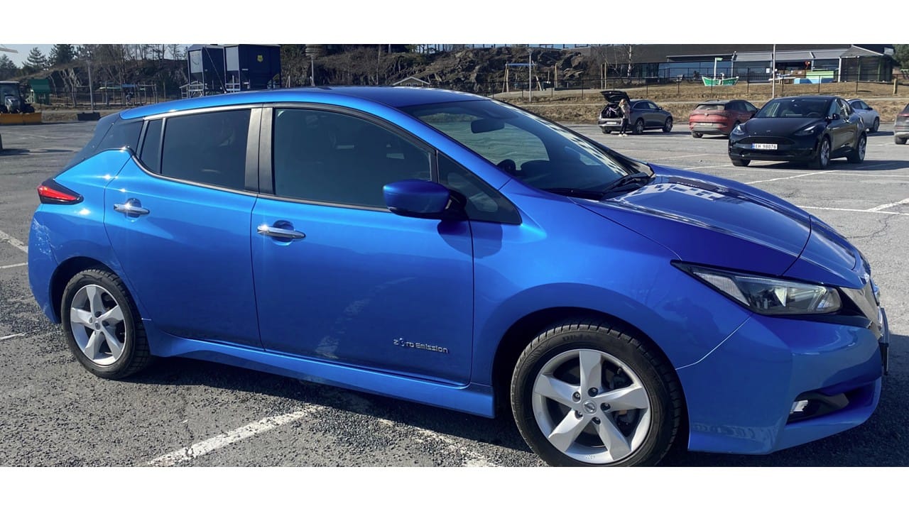 Nissan Leaf SV 40 kwH med USB ladeuttak