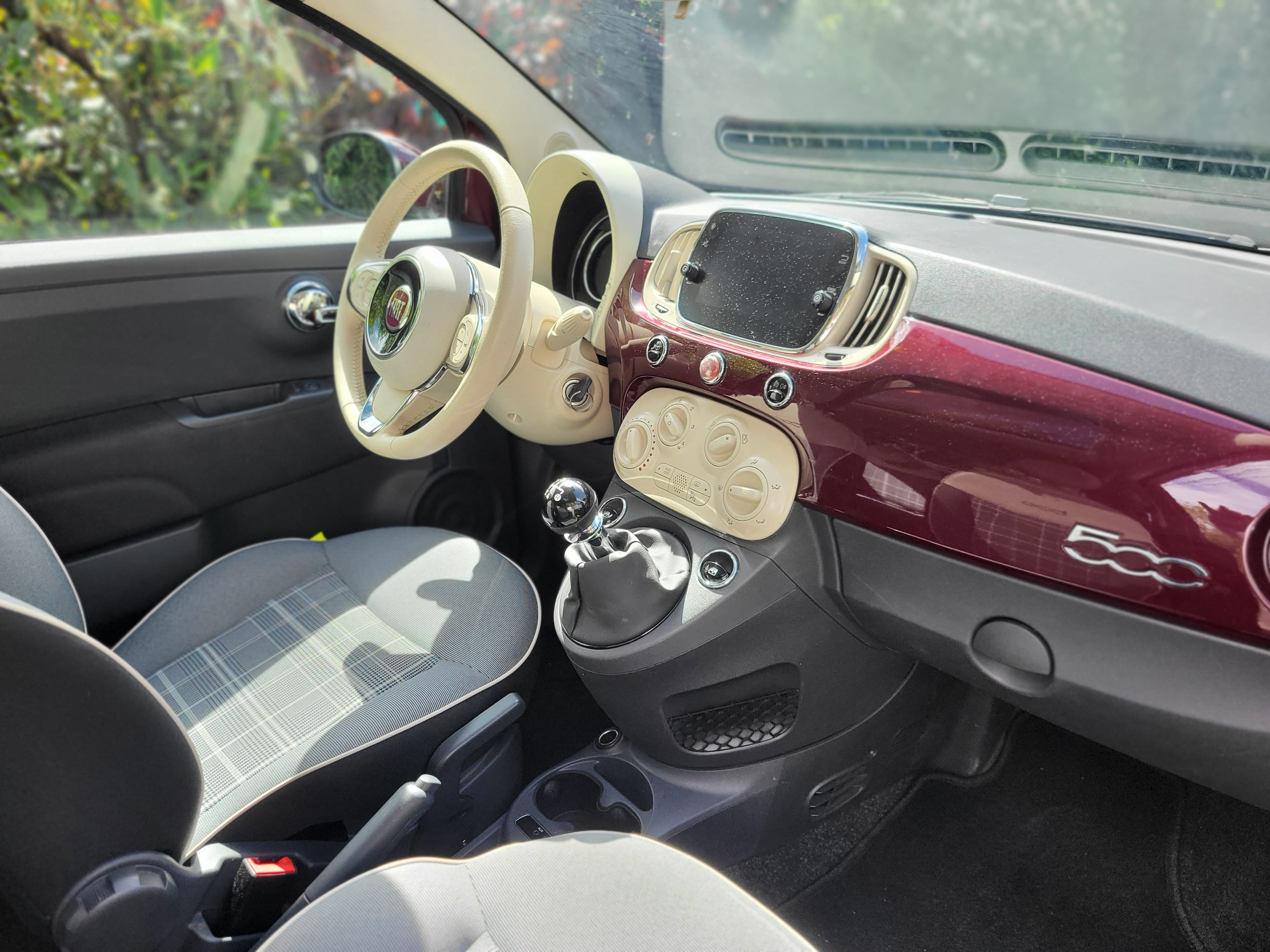 Fiat 500 avec Régulateur de vitesse