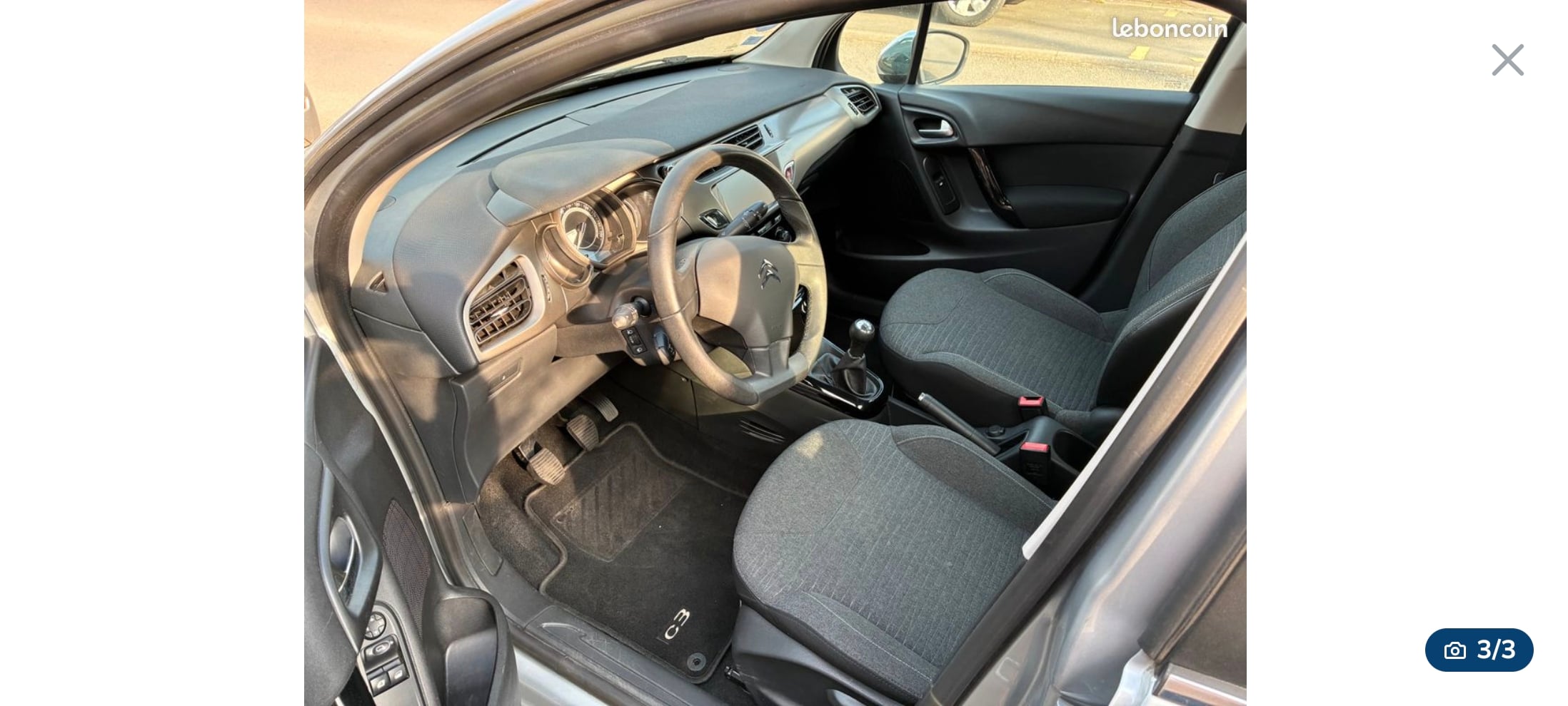 Citroen C3 82cv essence avec Régulateur de vitesse