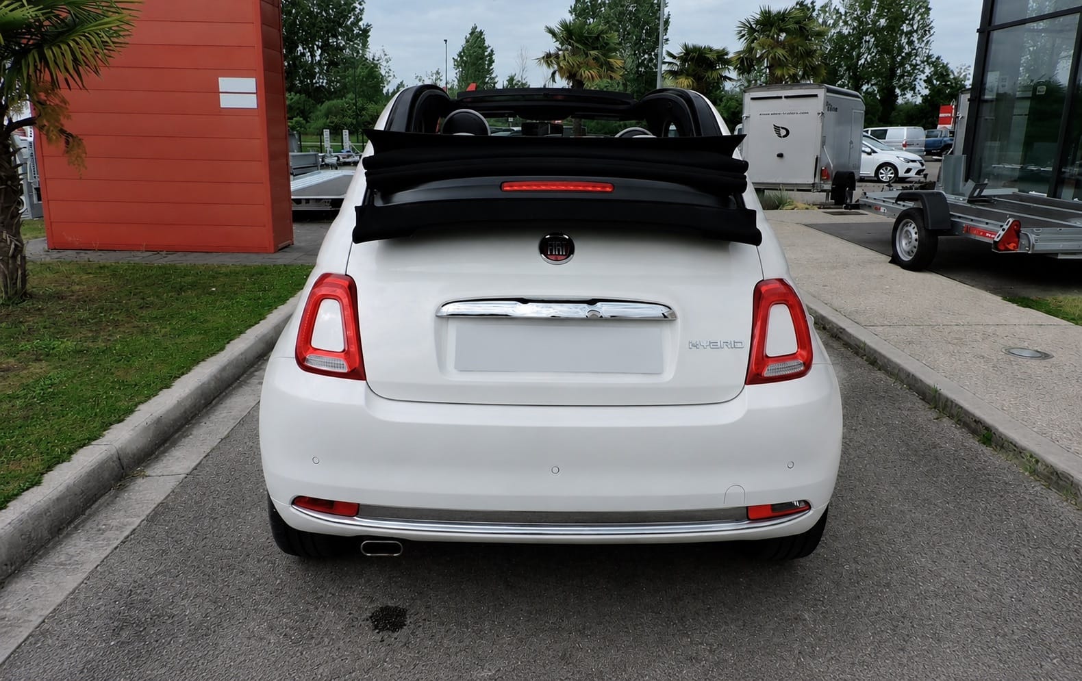 Fiat 500 C avec GPS