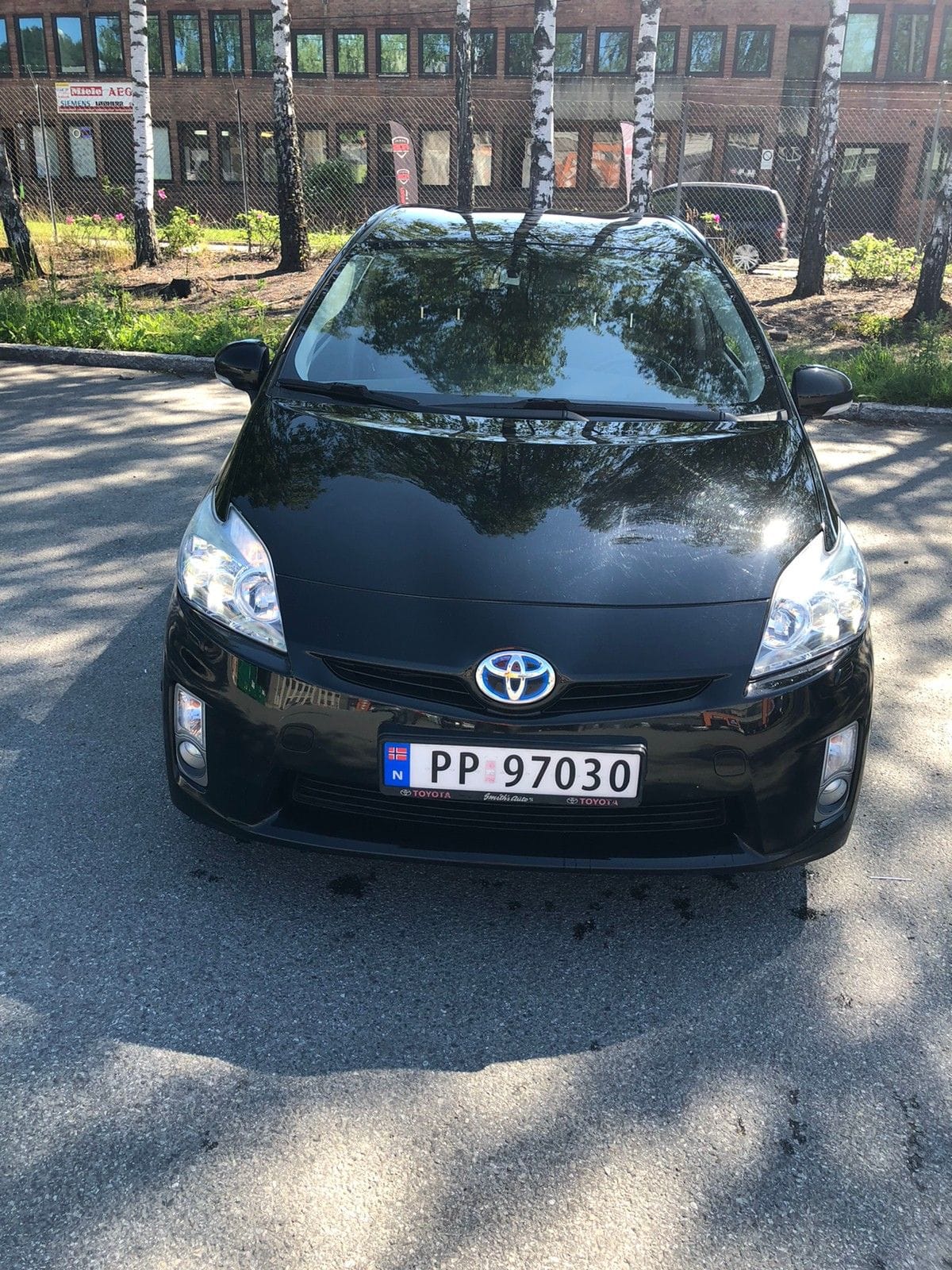Toyota Prius med Babysete