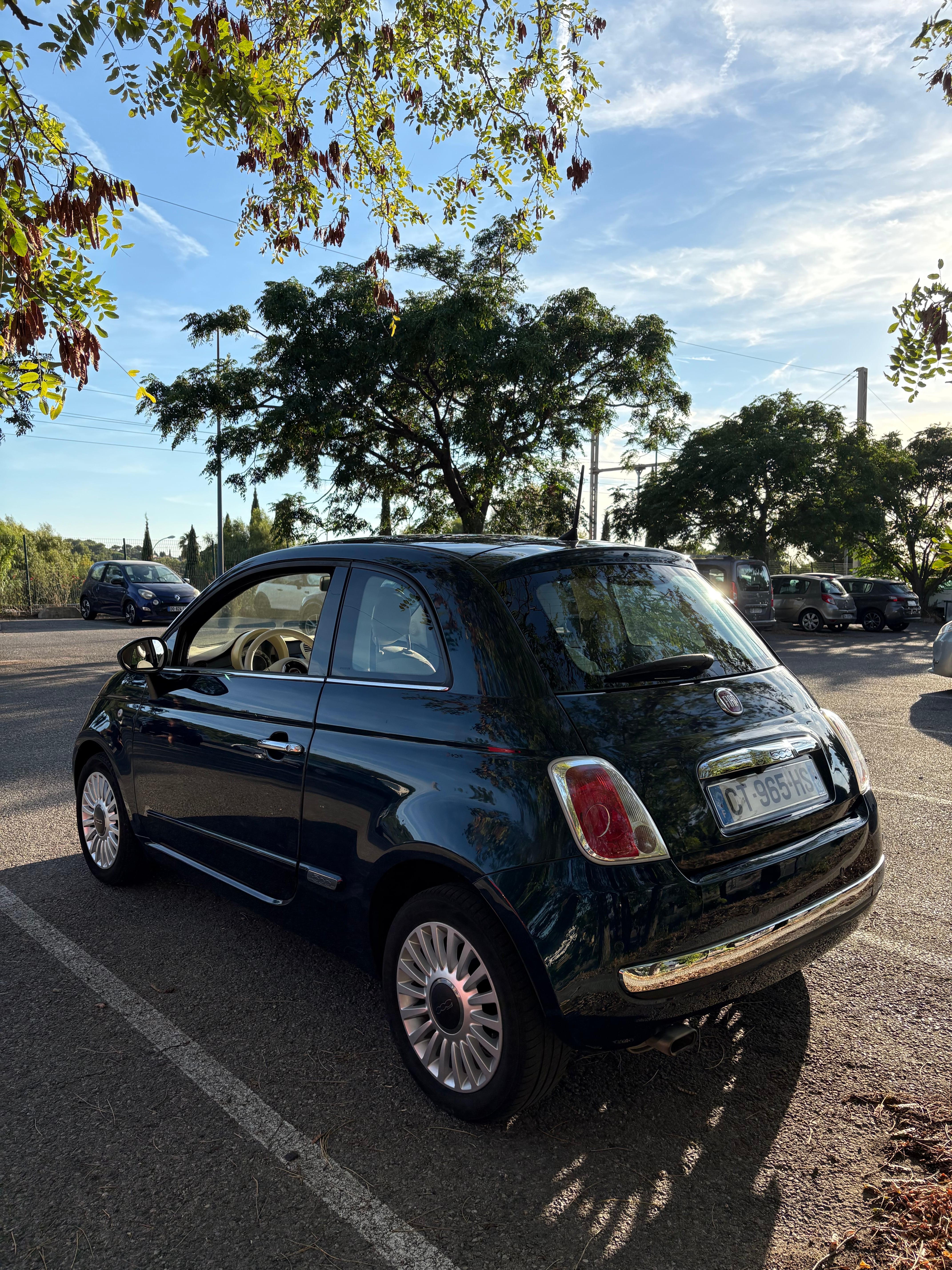 Fiat 500 avec Caméra de recul
