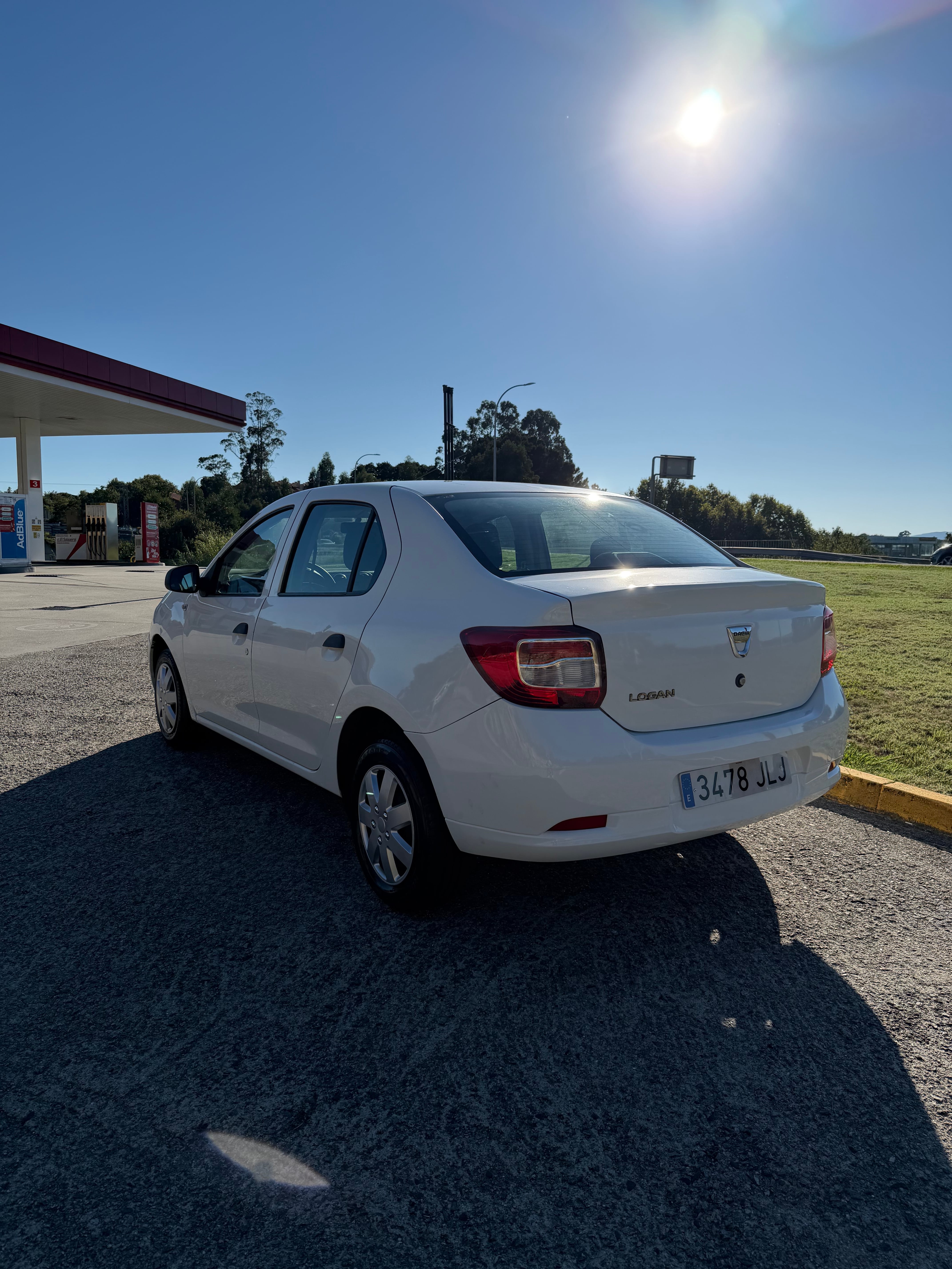 Dacia Logan con Silla infantil