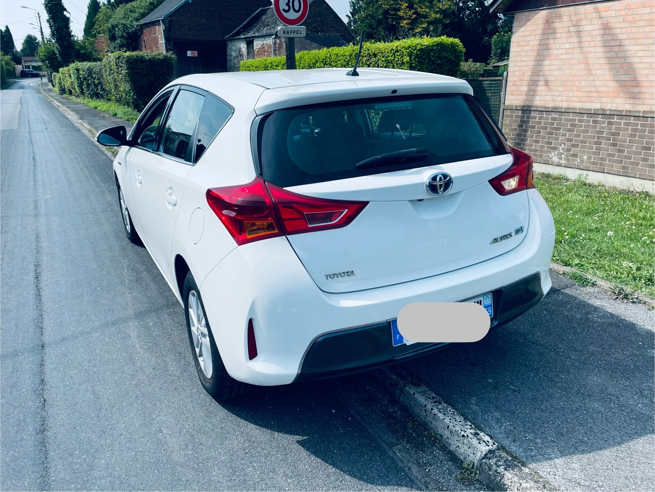 Toyota Auris avec Caméra de recul