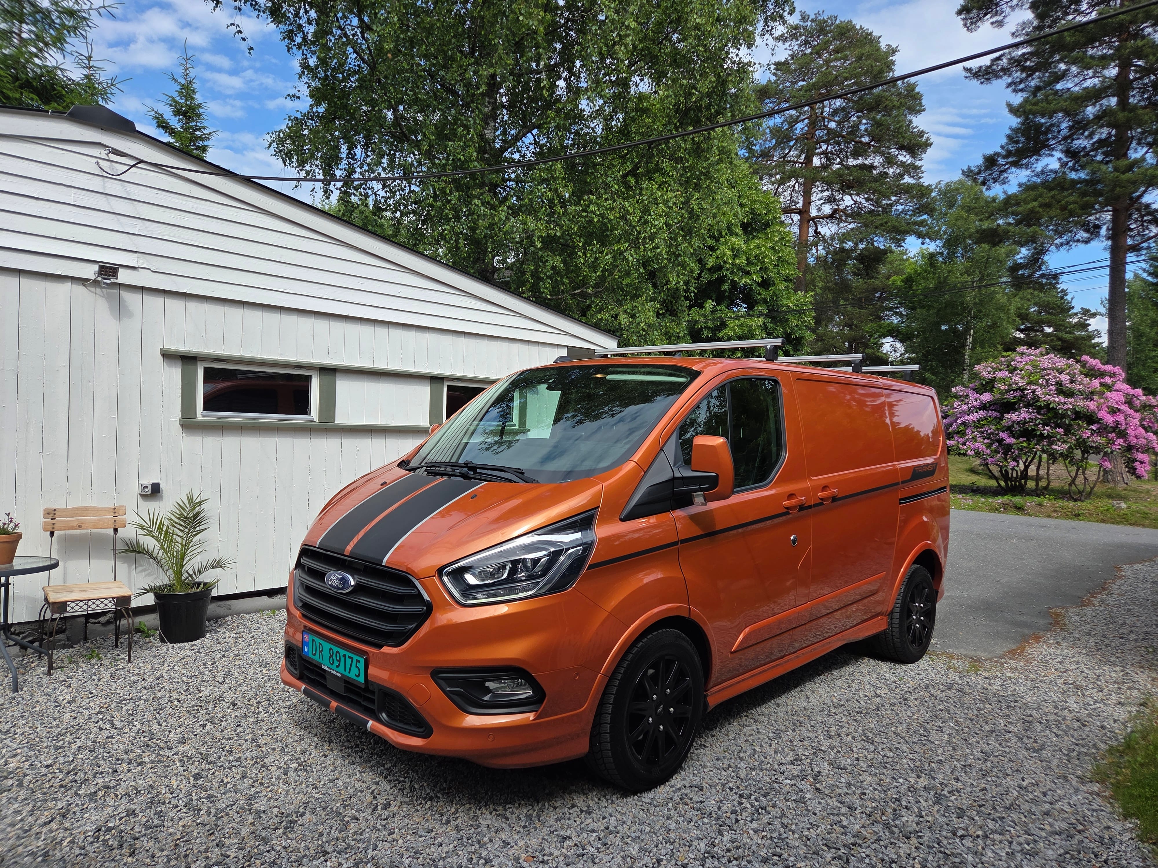 Ford Transit Custom Varebil med Bluetooth audio