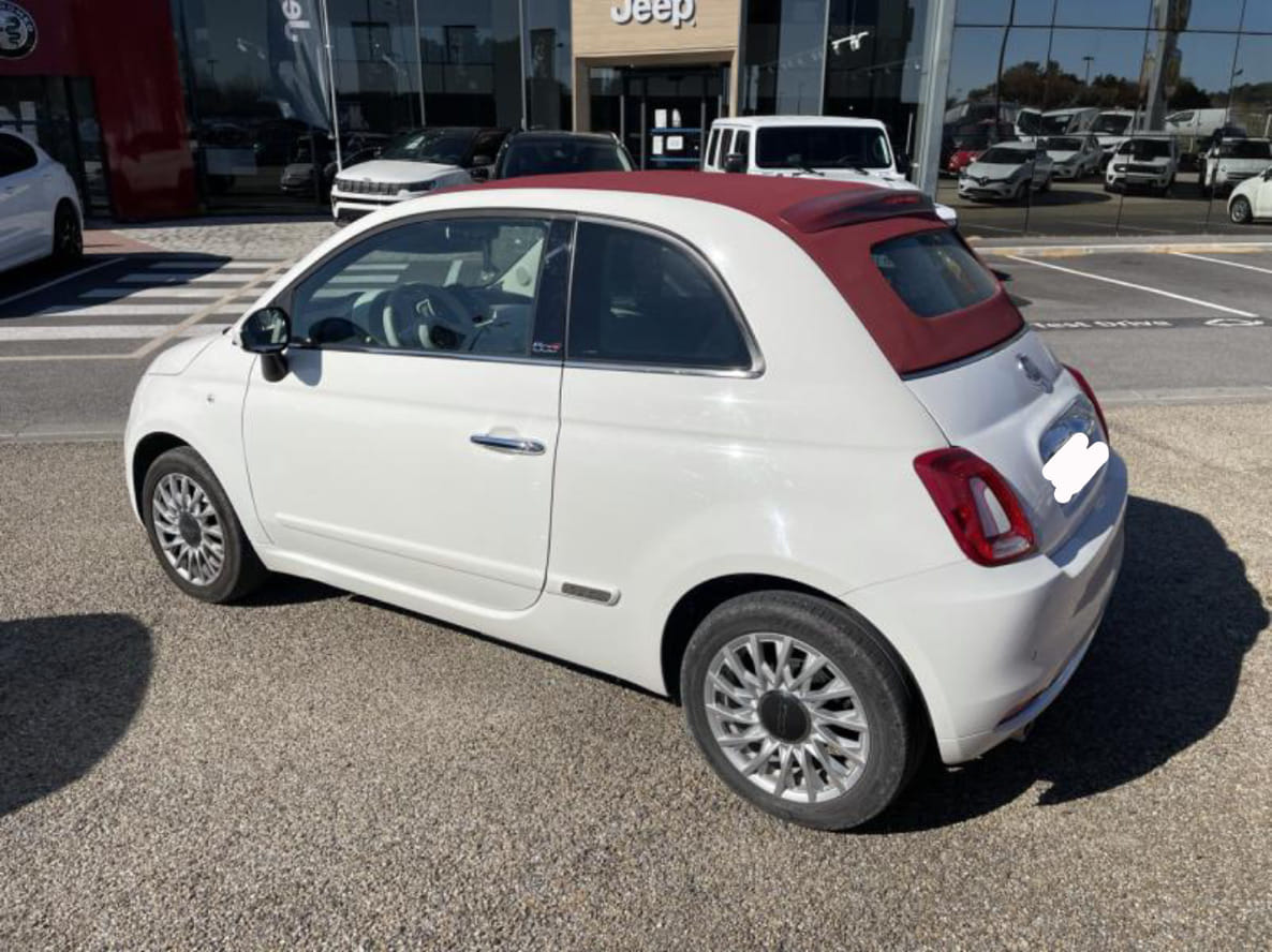 Fiat 500 C Cabriolet Lounge 1.2 8v 69ch avec GPS
