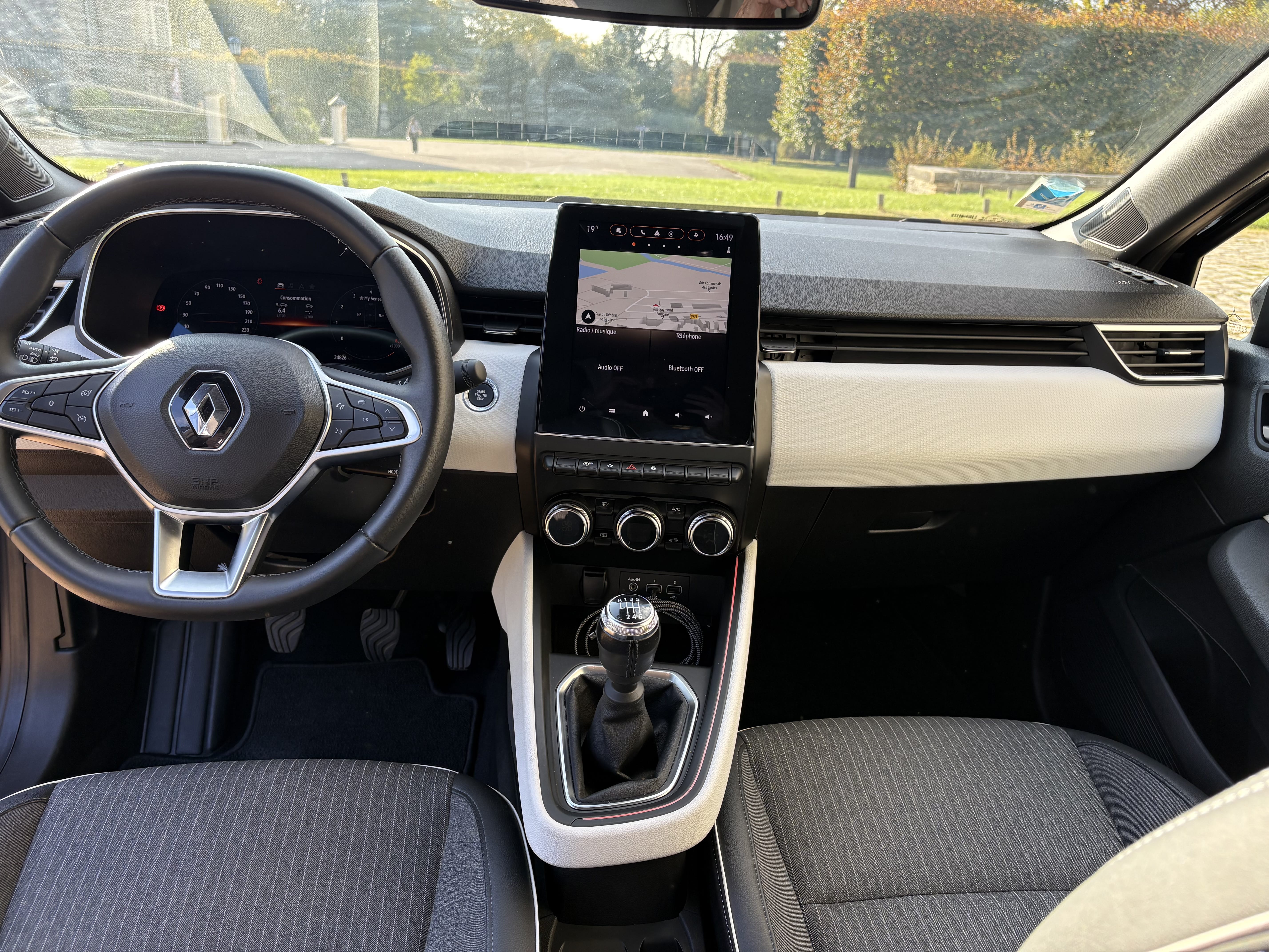 Renault Clio avec GPS