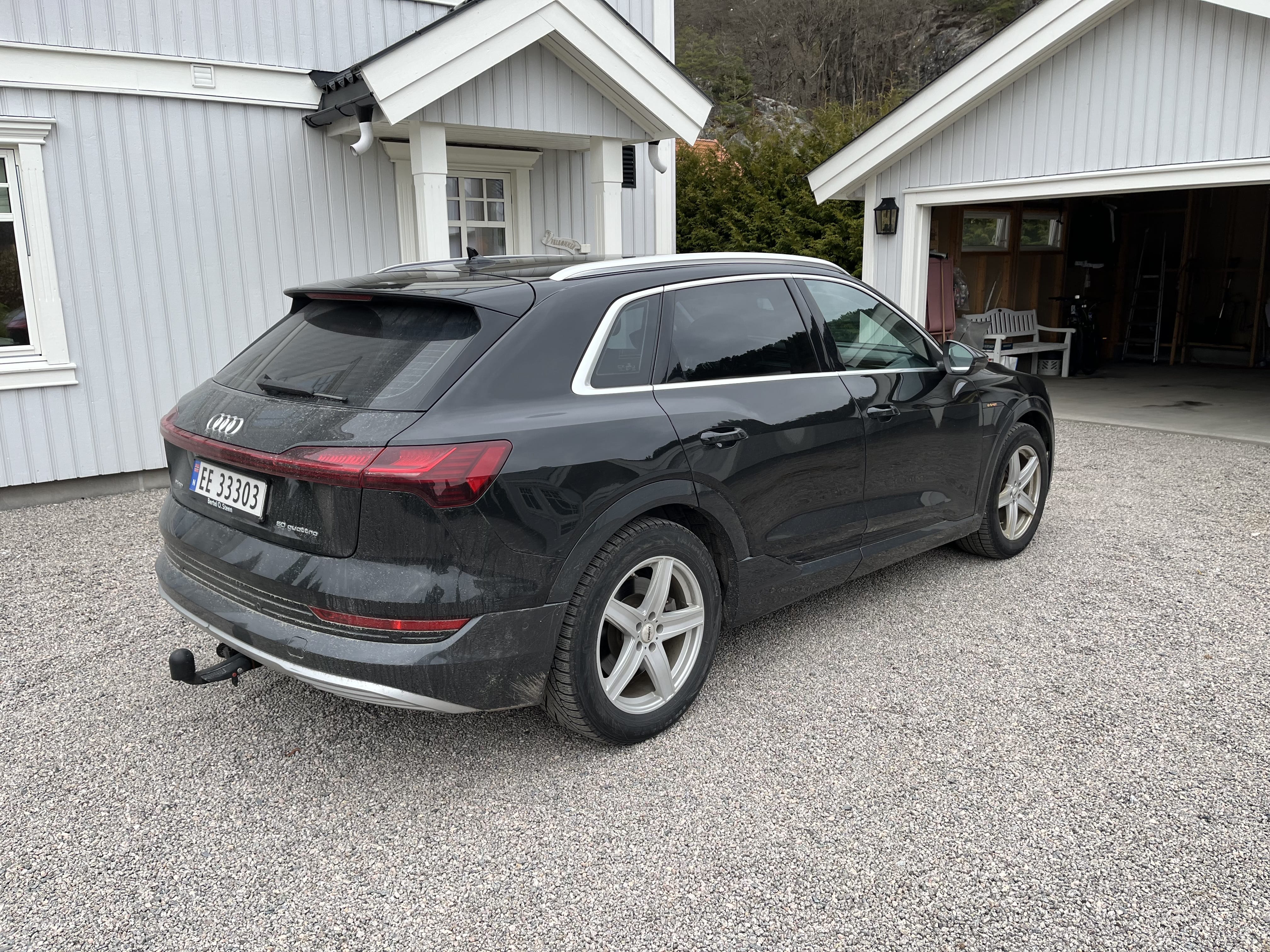 Audi e-tron med GPS