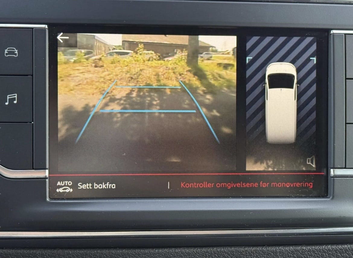 Citroen Jumpy med Dashcam