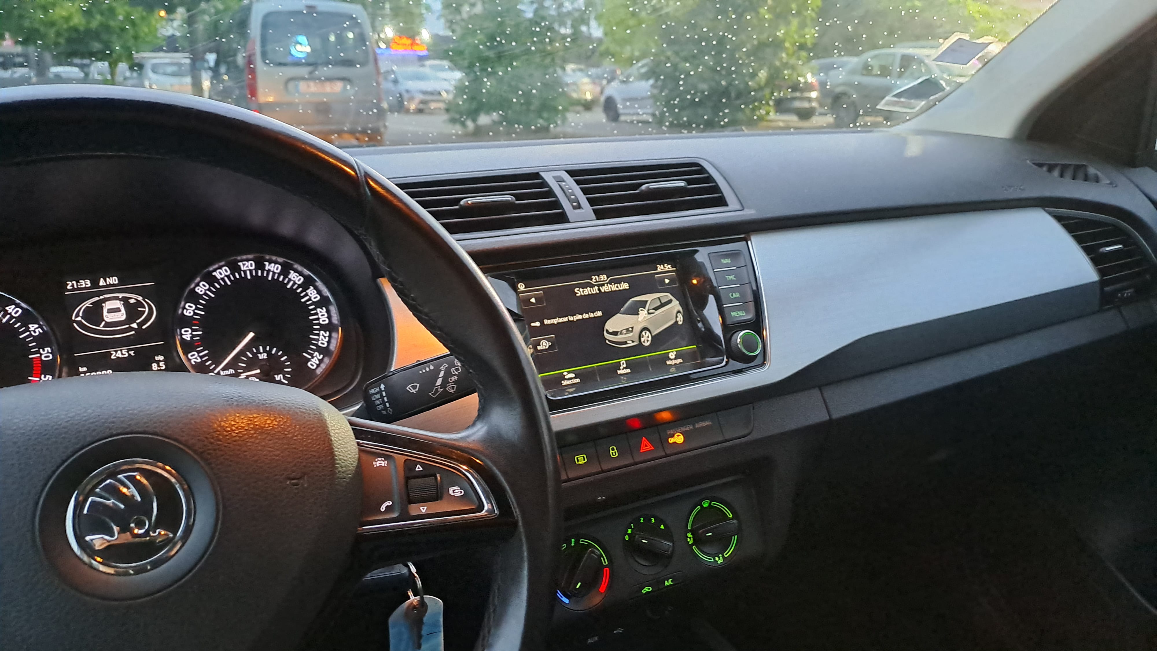 Skoda Fabia avec Régulateur de vitesse