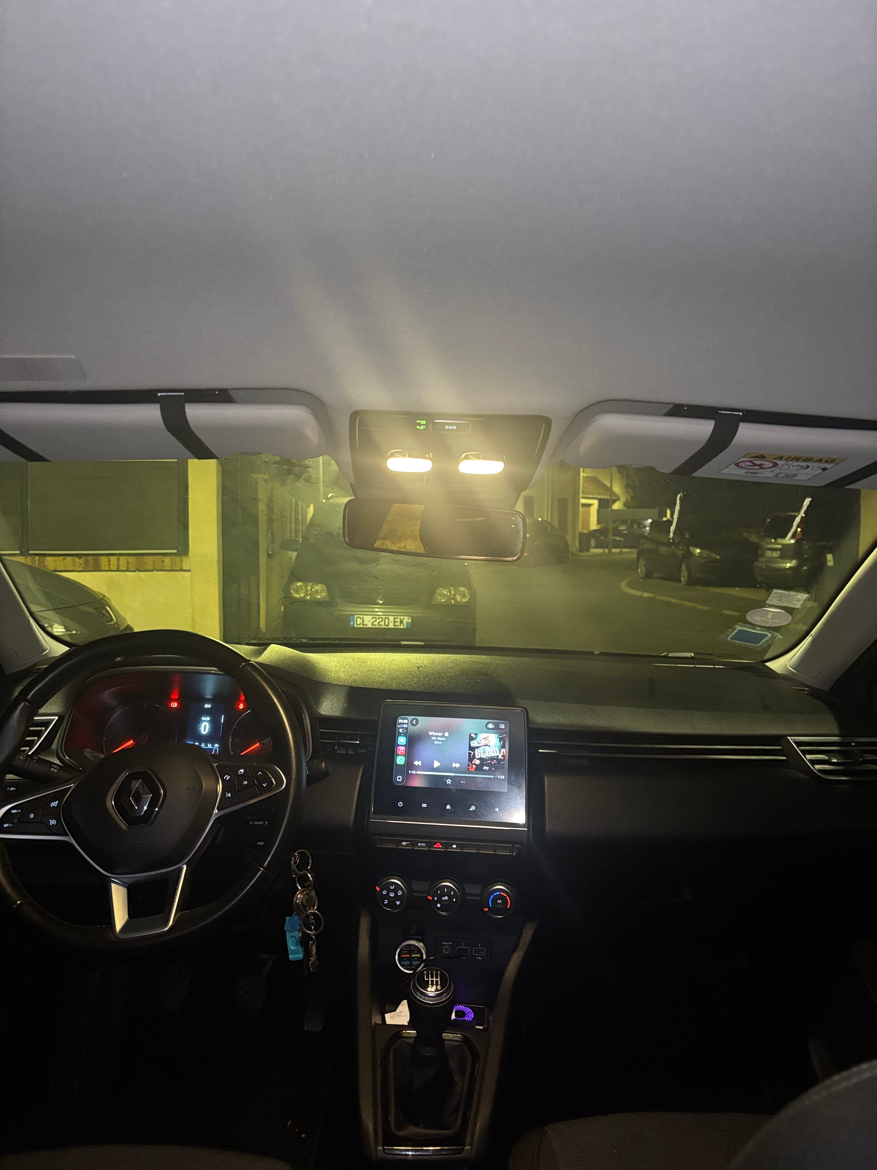 Renault Clio avec GPS