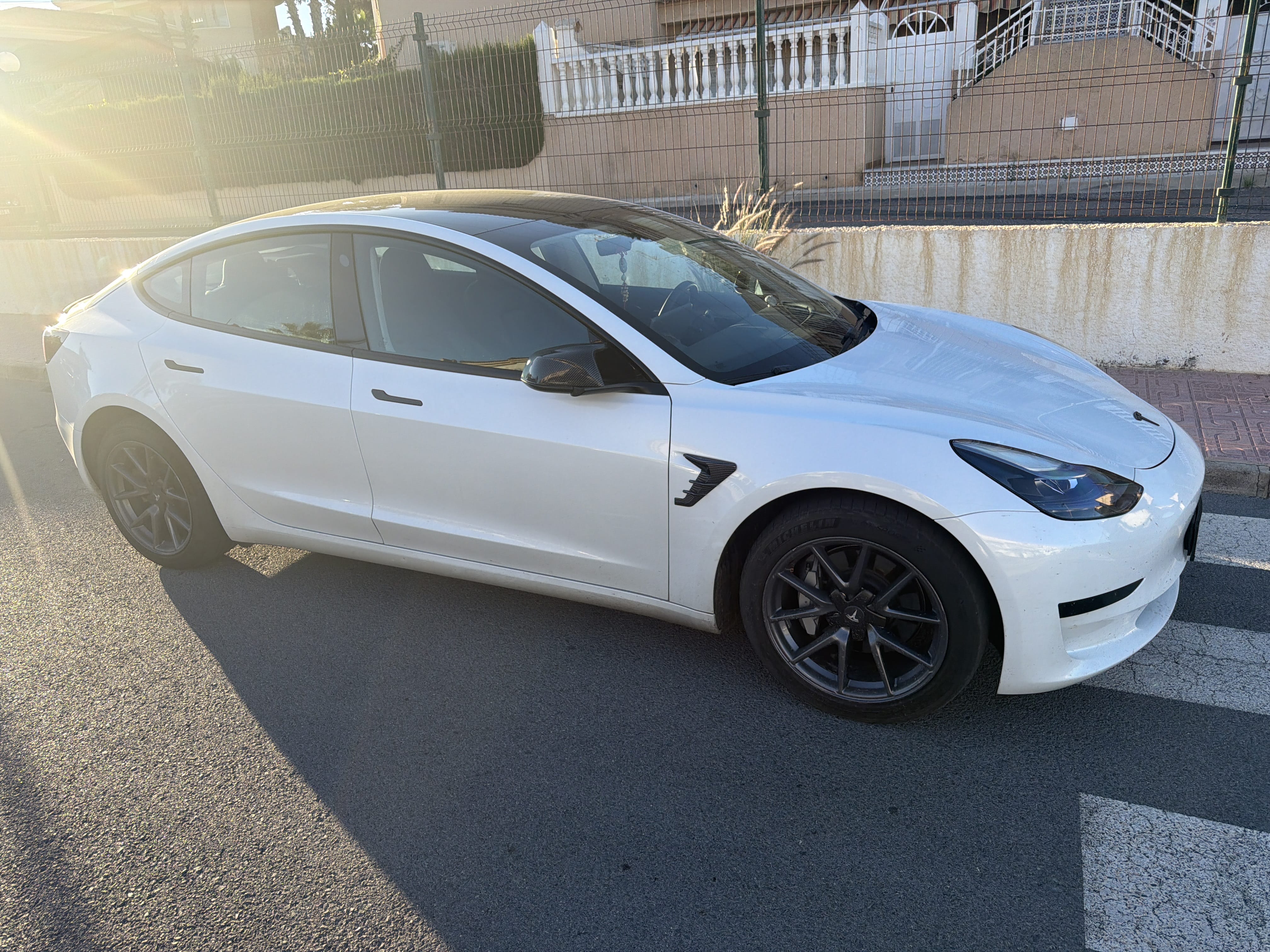 Tesla Model 3 con Aire acondicionado