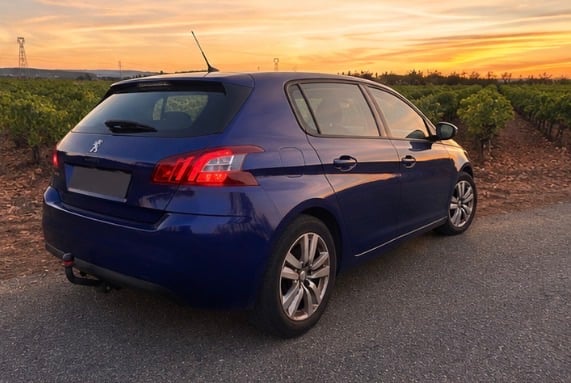 Peugeot 308 with GPS