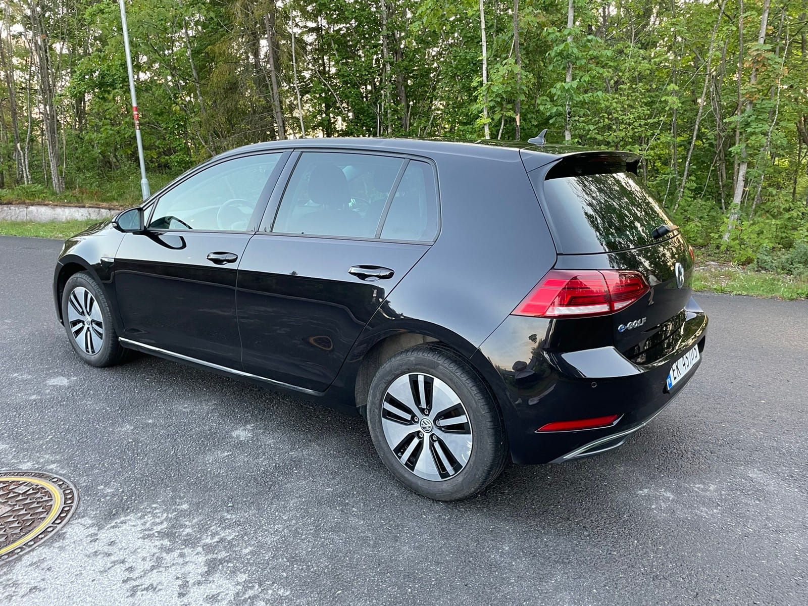 Volkswagen e-Golf med GPS