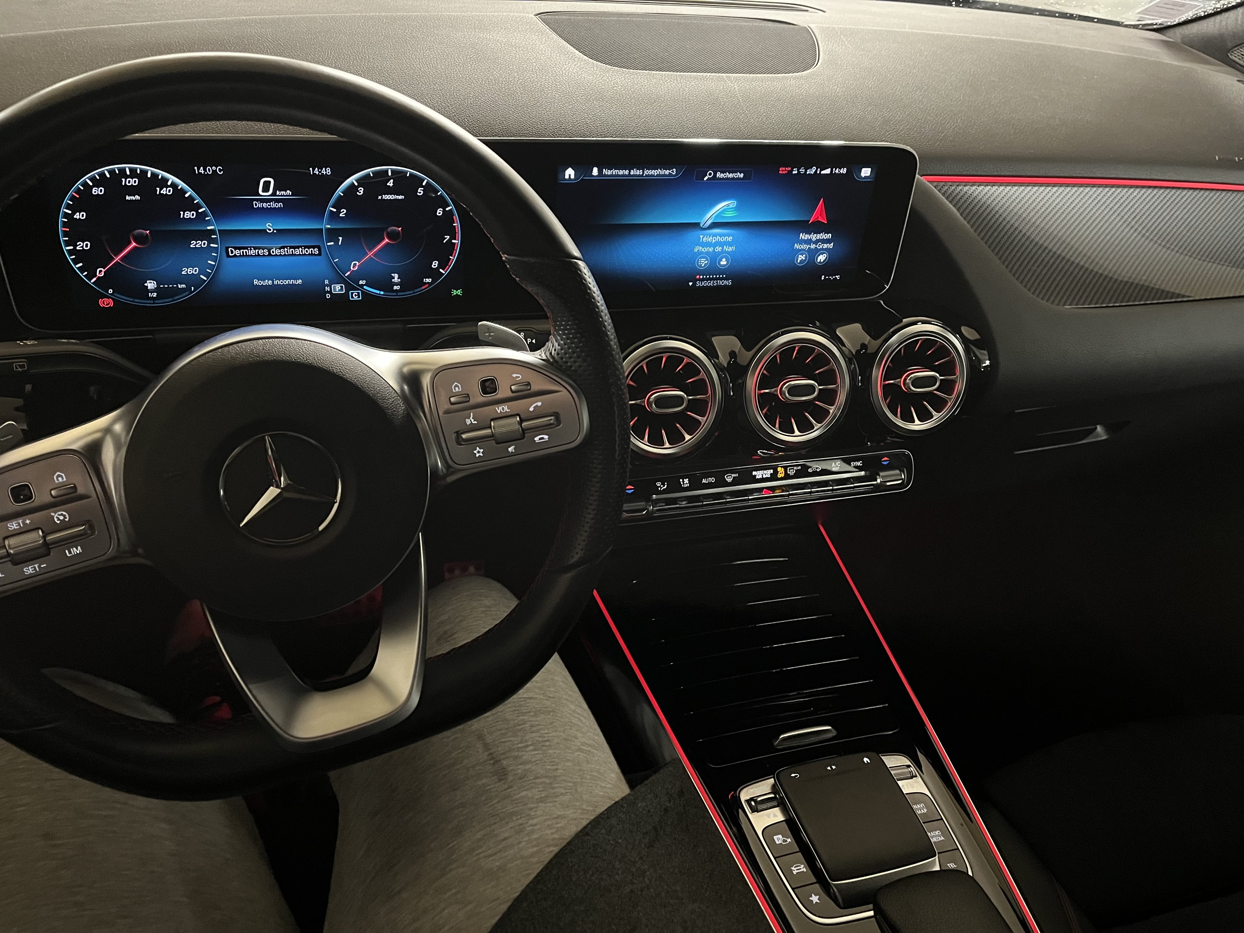 Mercedes-Benz Classe B avec Régulateur de vitesse