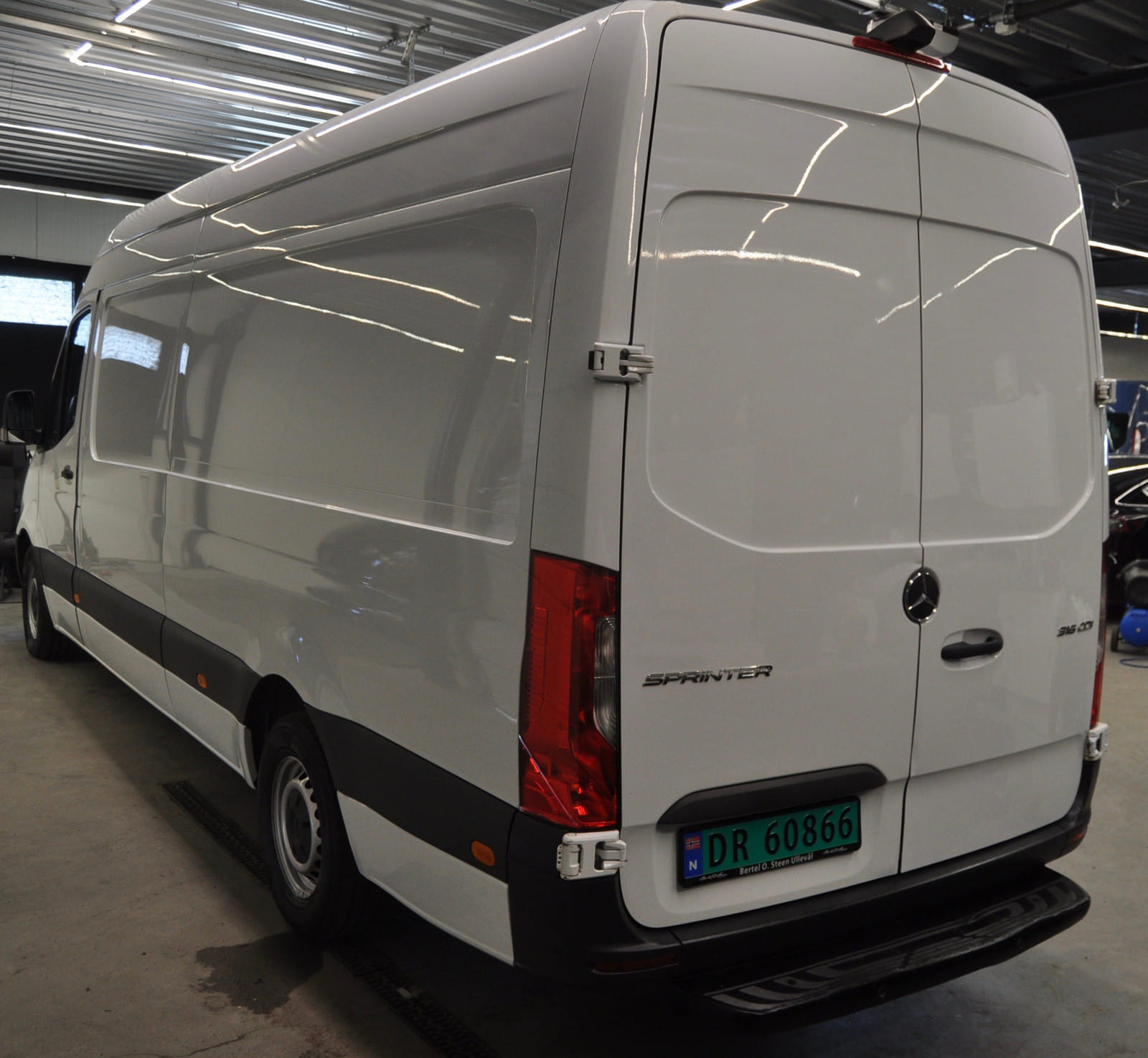 Mercedes-Benz Sprinter med Ryggekamera
