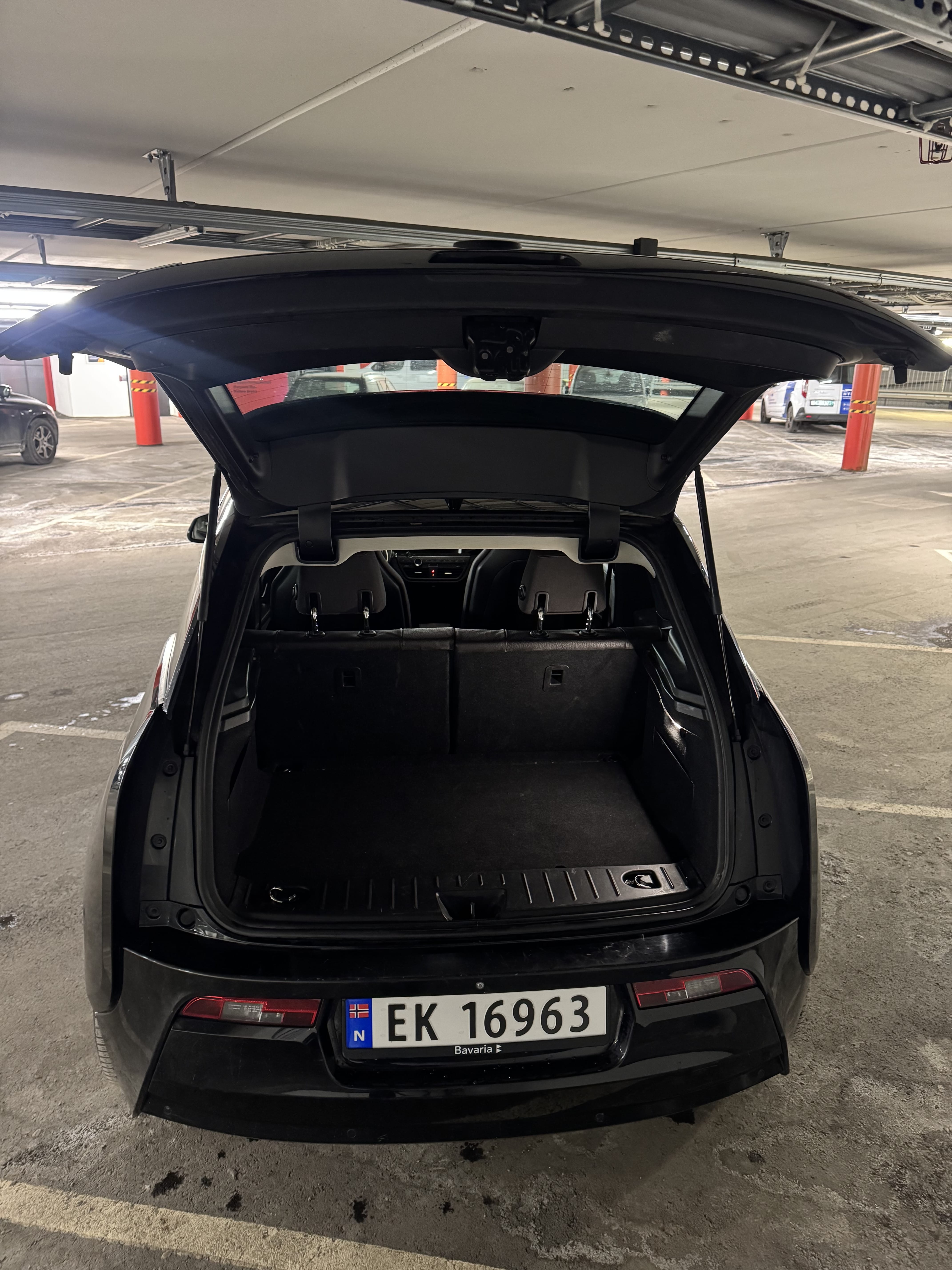 BMW i3 with Snow tires