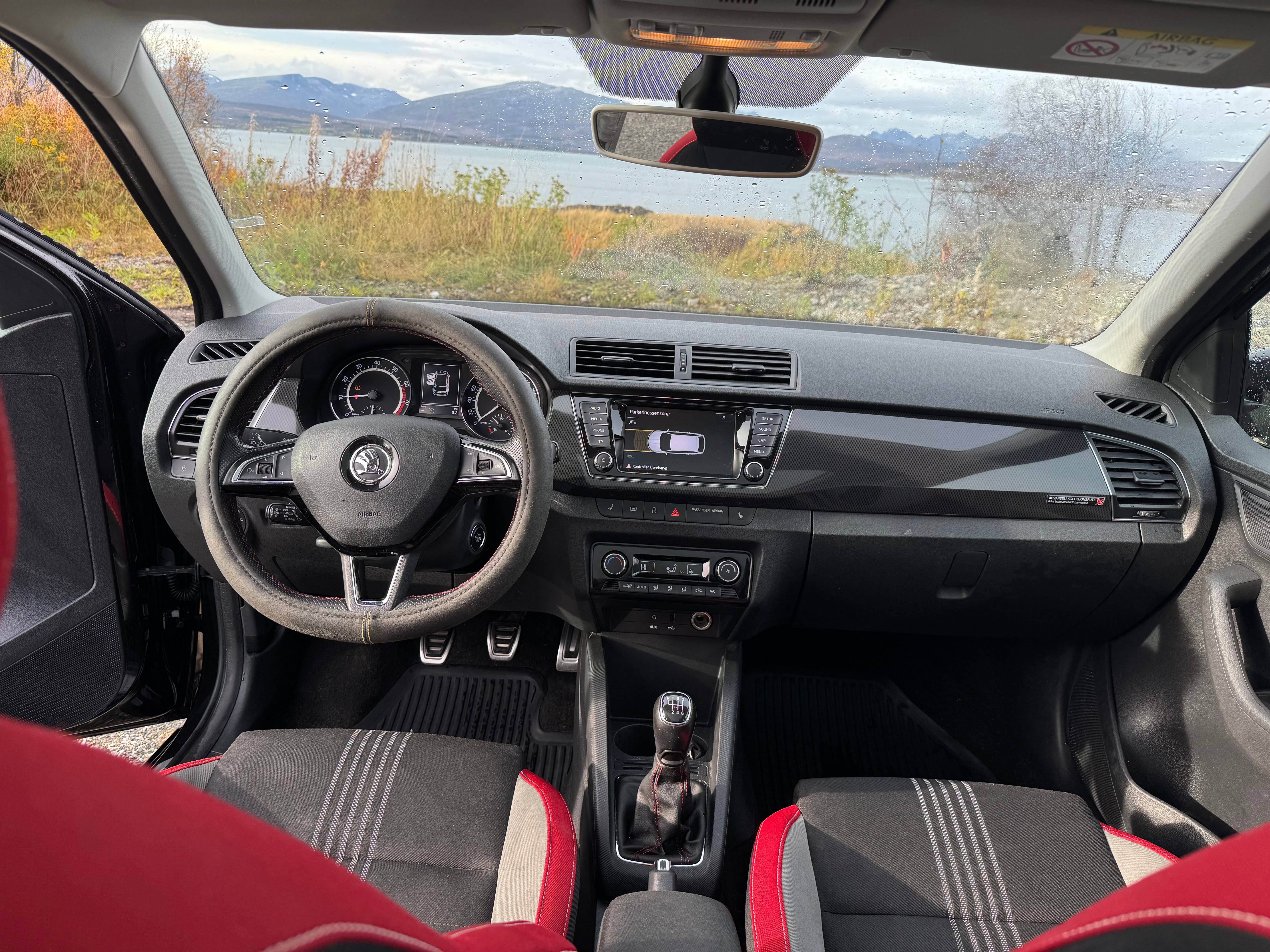 Skoda Fabia Combi mit Navigationsgerät
