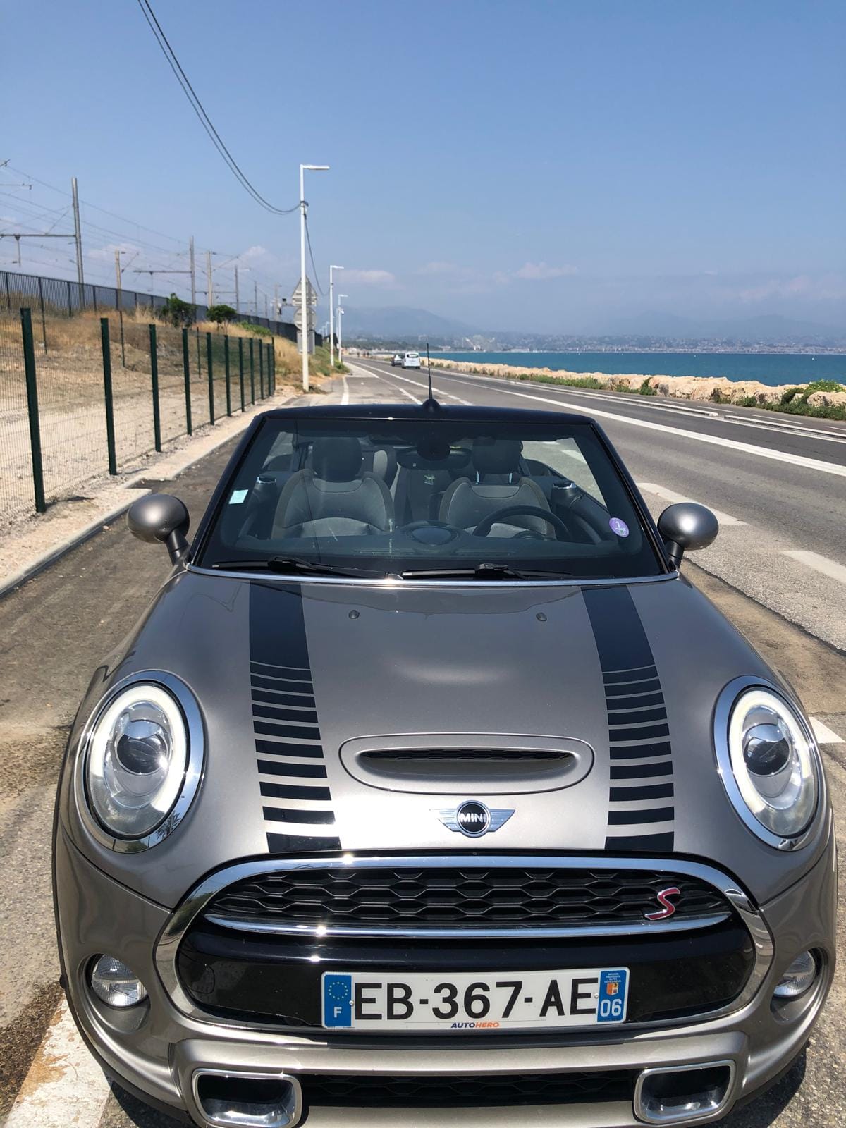 Mini Cooper S Cabrio avec Siège bébé