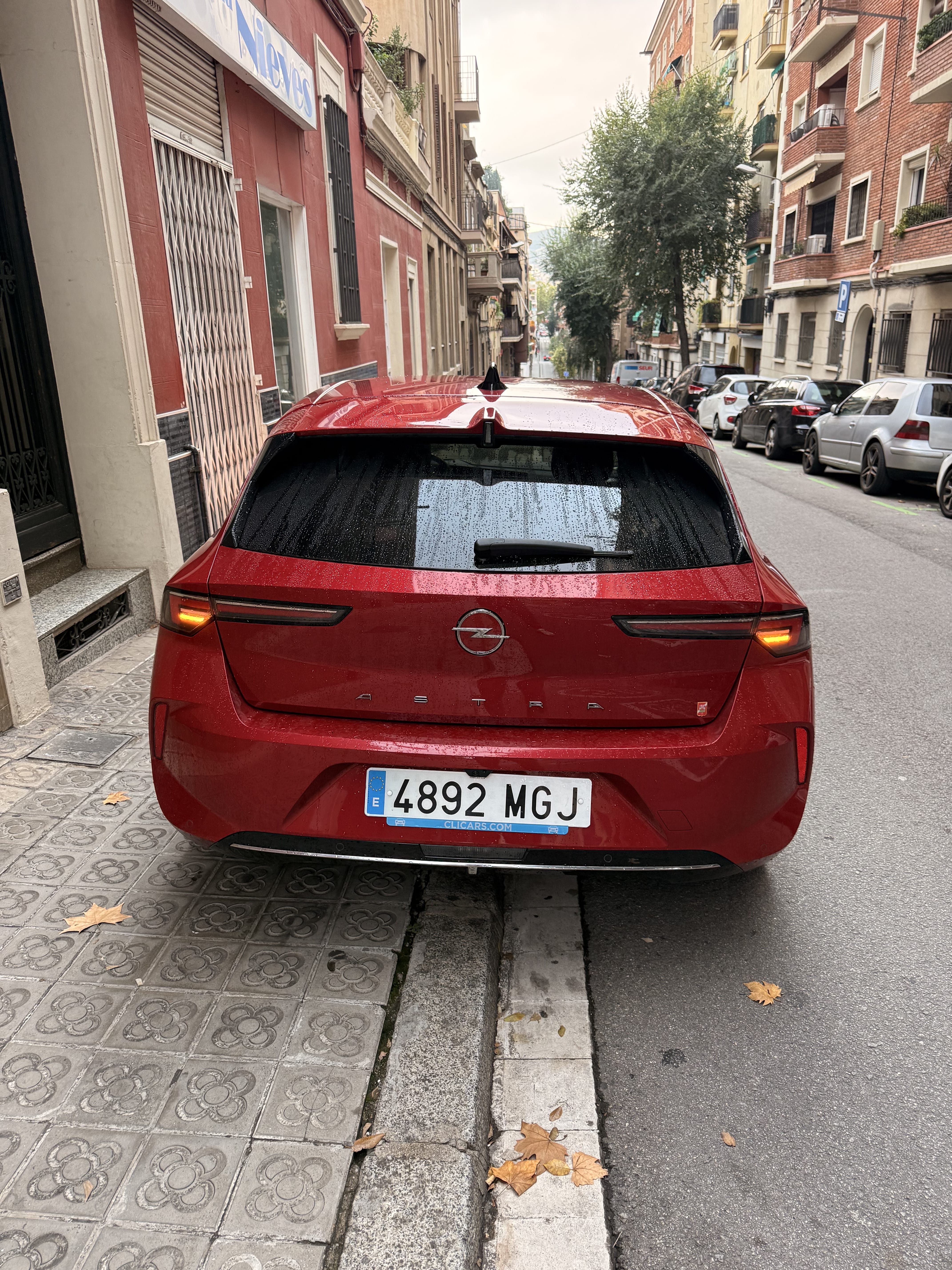 Opel Astra con Cámara de marcha atrás