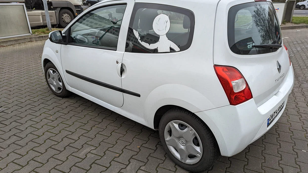 Renault Twingo weiß 2 avec Régulateur de vitesse