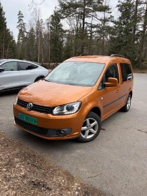 Volkswagen Caddy, 2013, Blyfri 95
