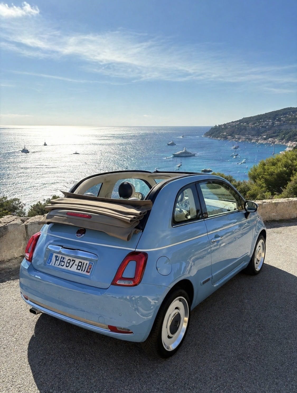 Fiat 500 C Édition Spiaggina 1.2i. 69cv avec GPS