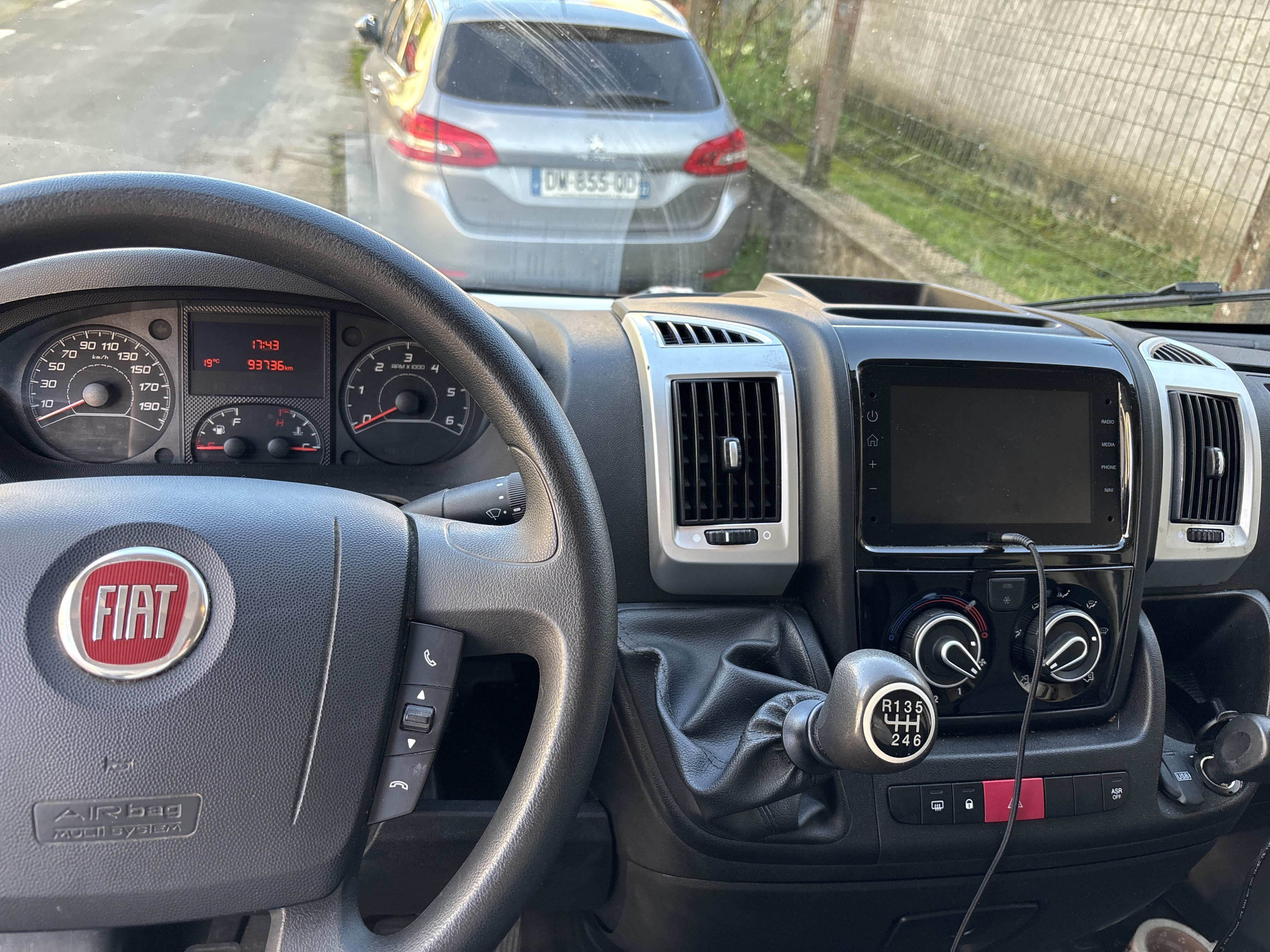 Fiat Ducato con GPS