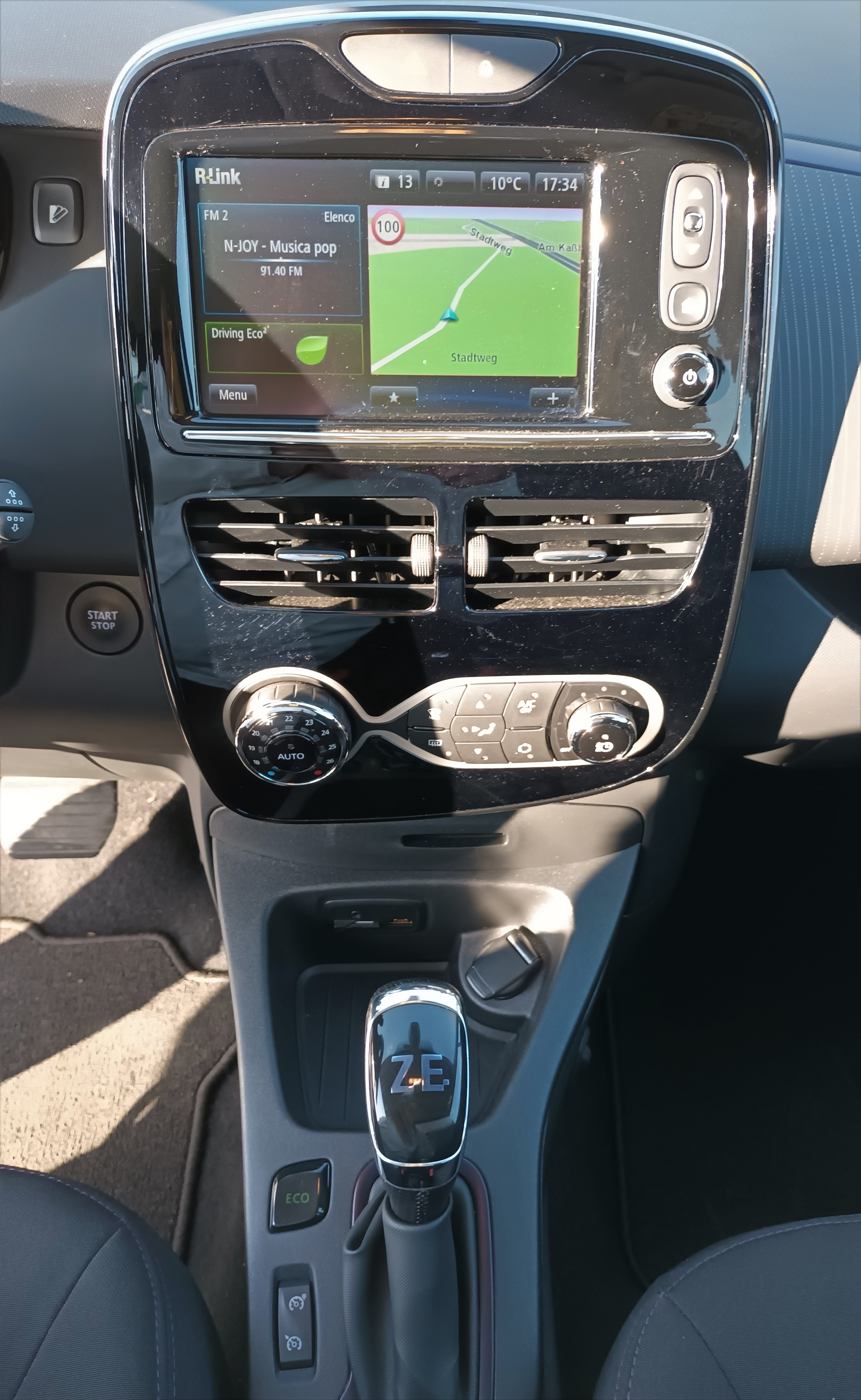 Renault ZOE mit Bluetooth-Audio