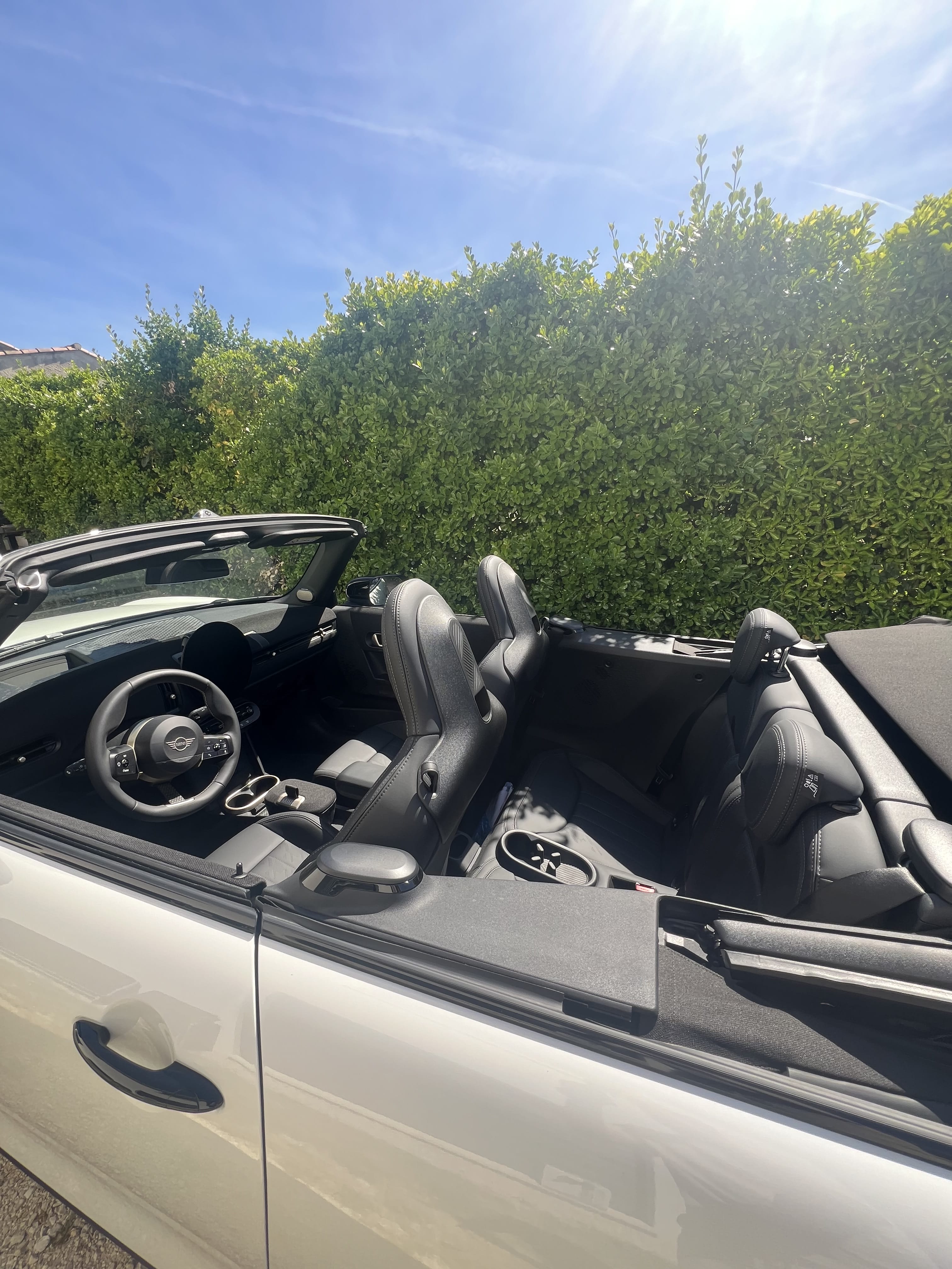 Mini Cabriolet avec Android Auto