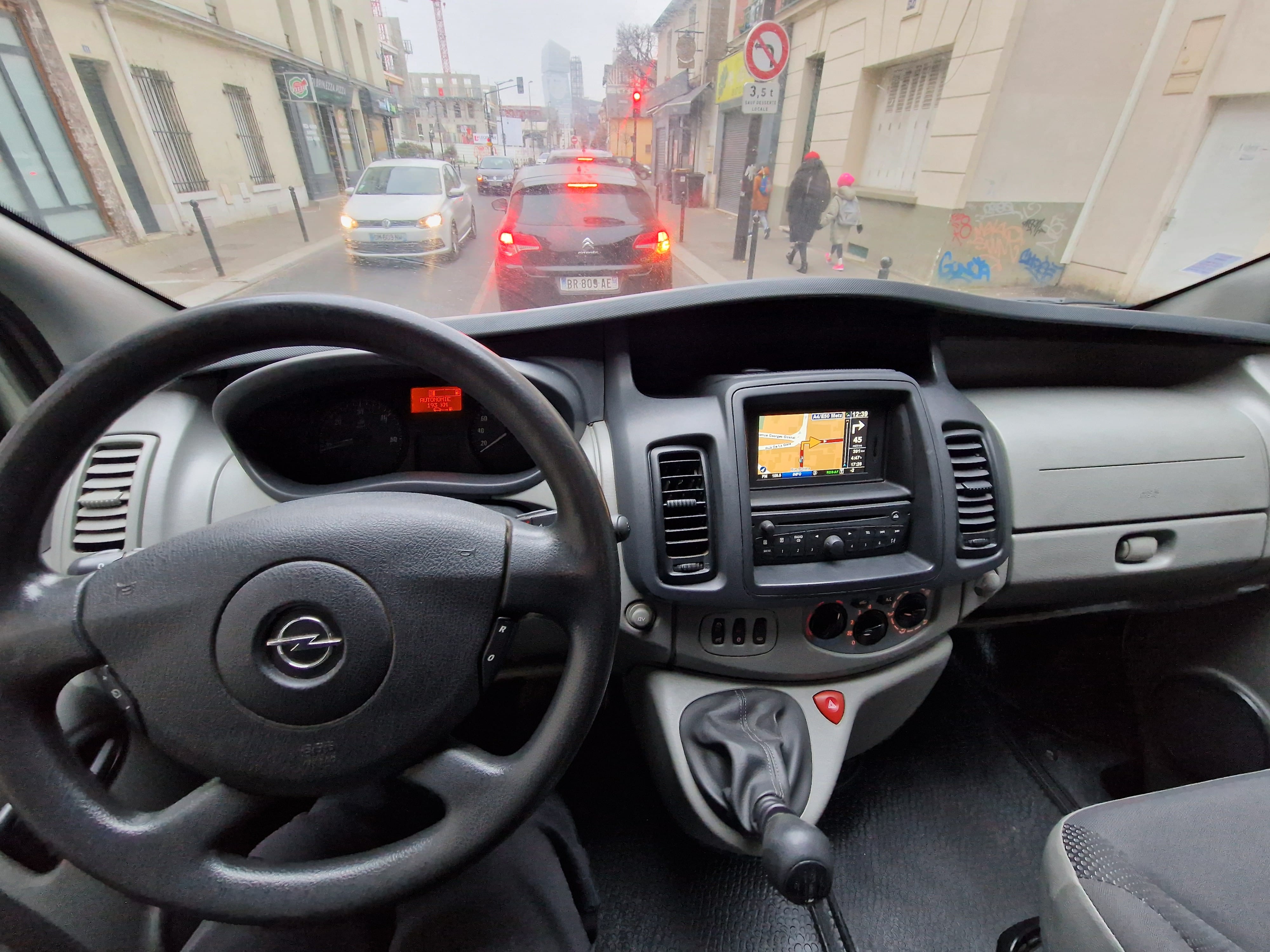 Opel Vivaro avec GPS