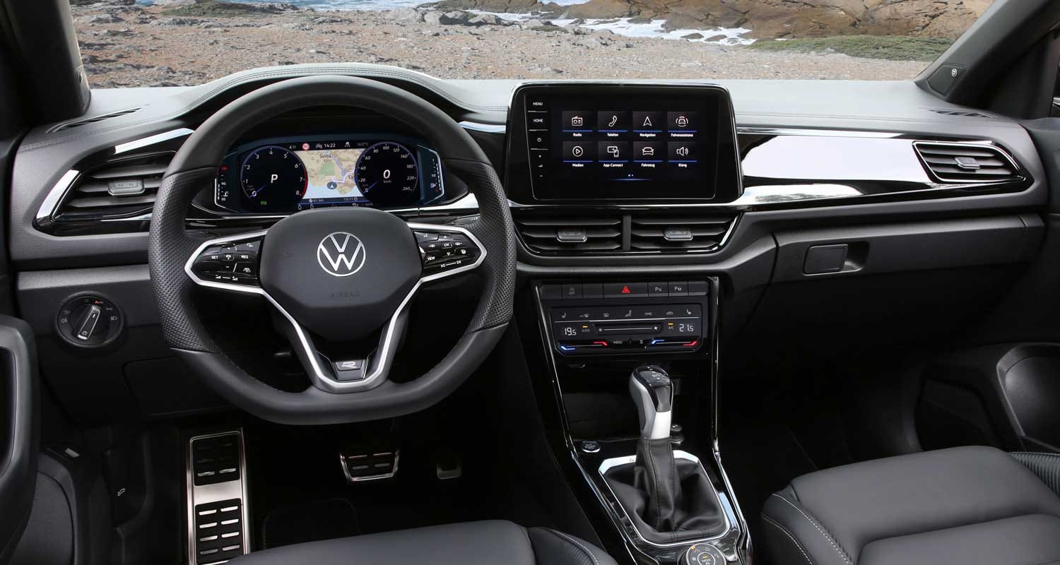 Volkswagen T-Roc mit Rückfahrkamera