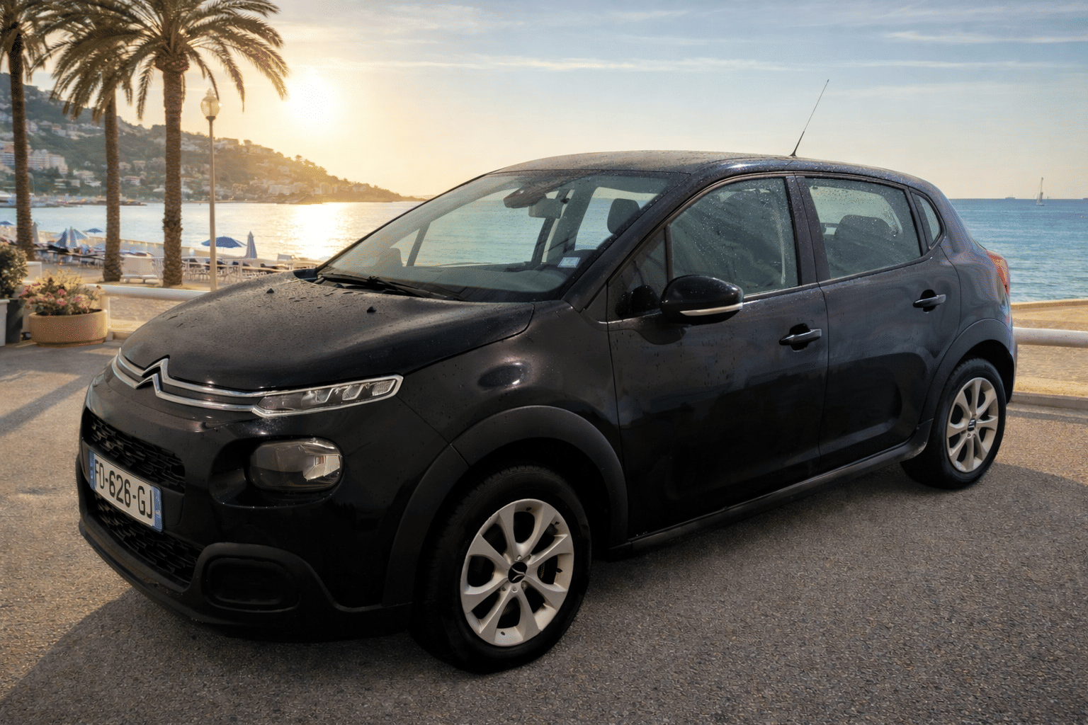 Citroen C3 essence noire, 2017, Essence 95