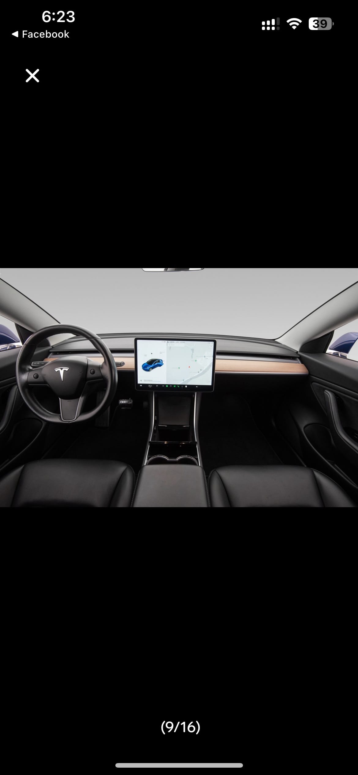 Tesla Model 3 Long Range med Cruisekontroll