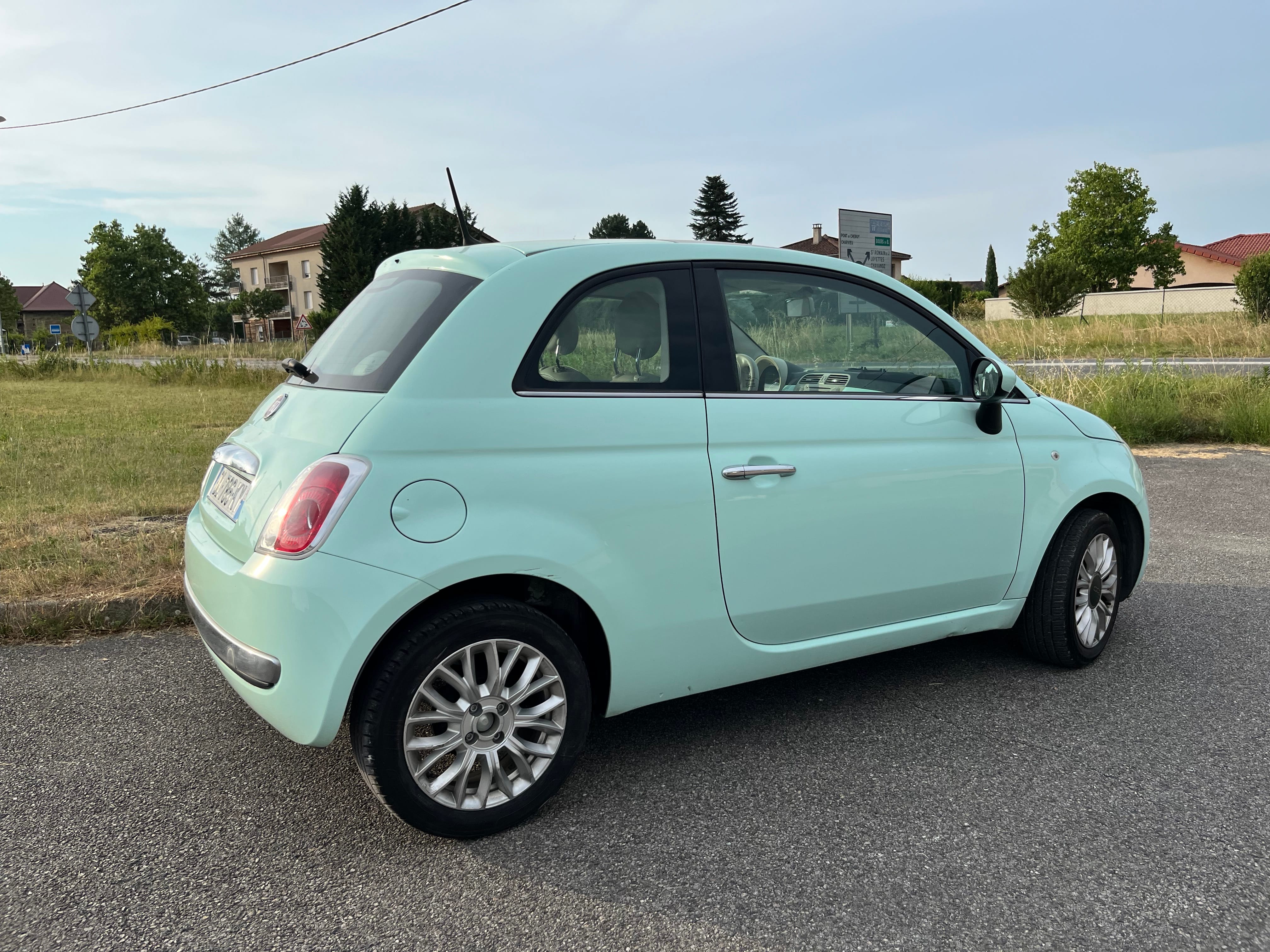 Fiat 500 avec Autoradio