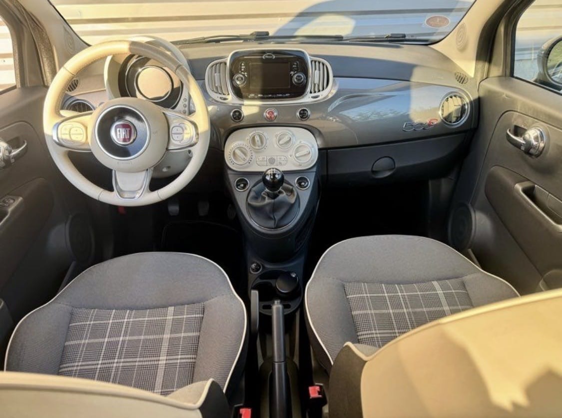 Fiat 500 C avec Régulateur de vitesse