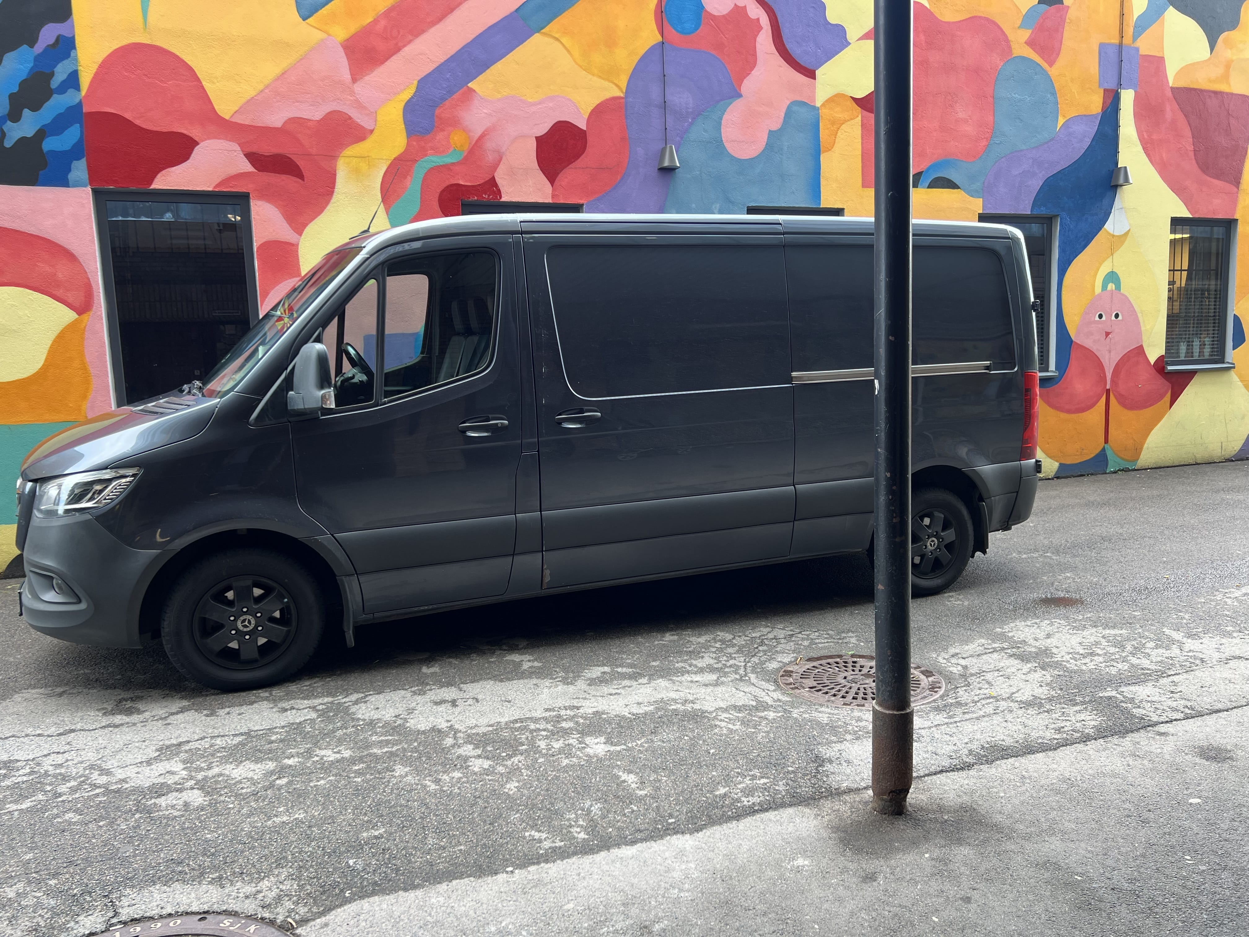 Mercedes-Benz Sprinter med GPS