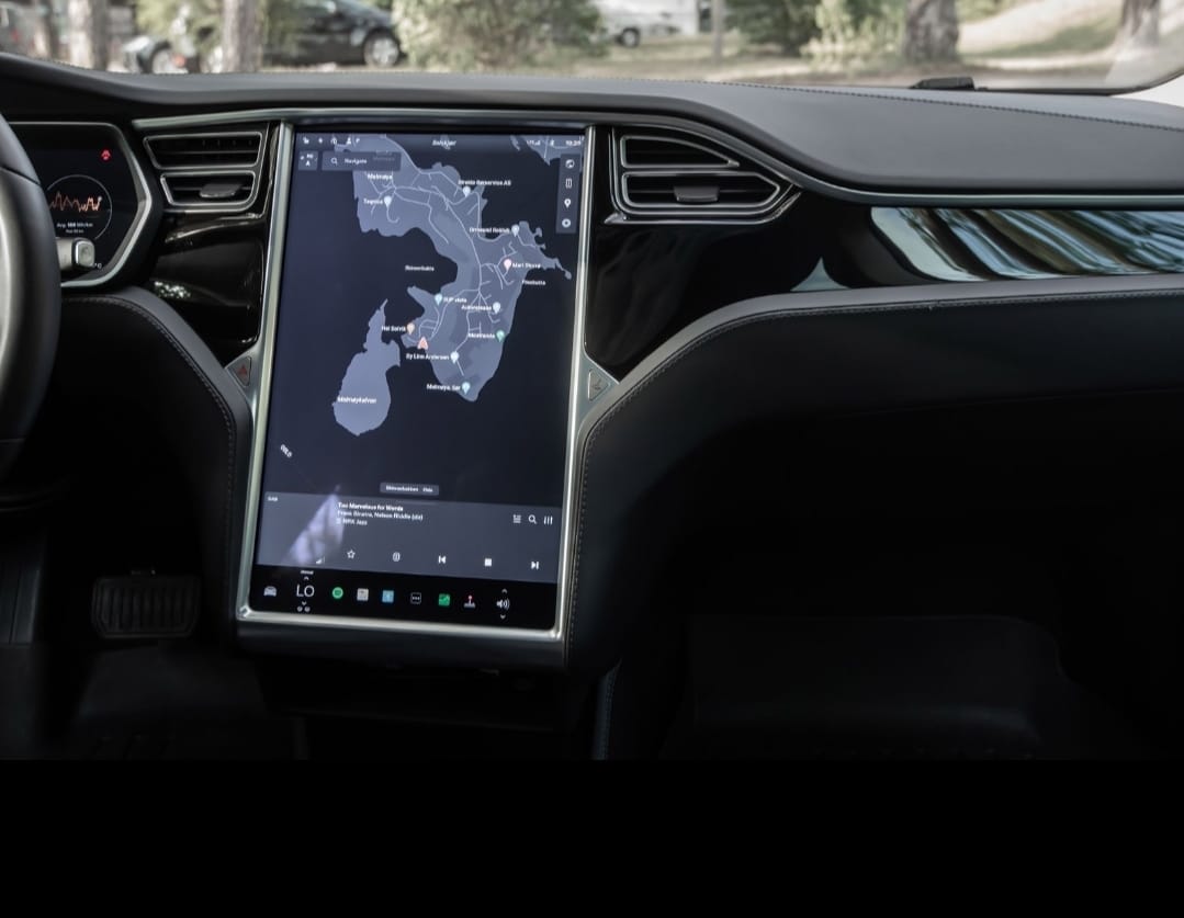 Tesla Model S med Aircondition