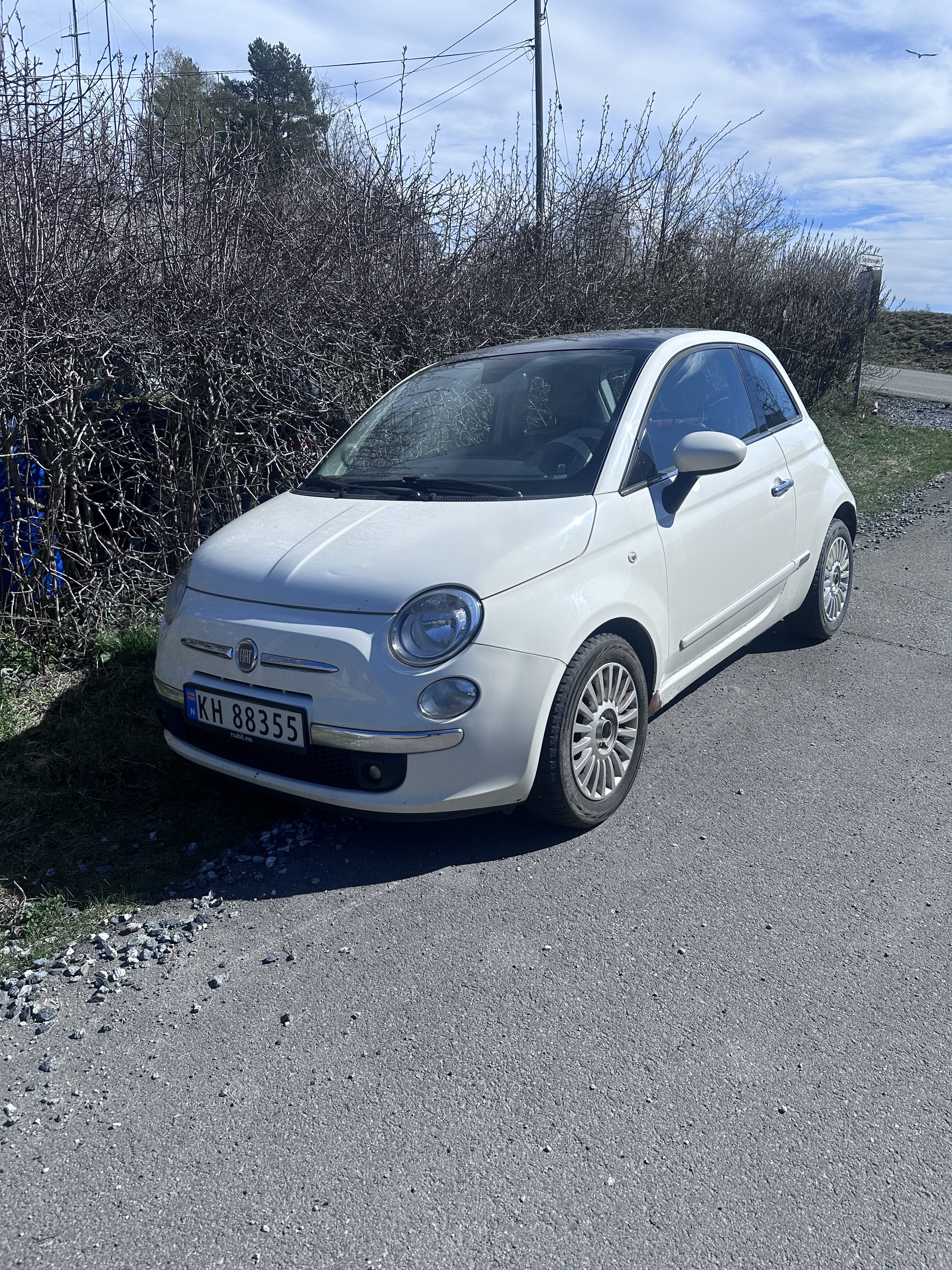 Fiat 500 med Bilradio