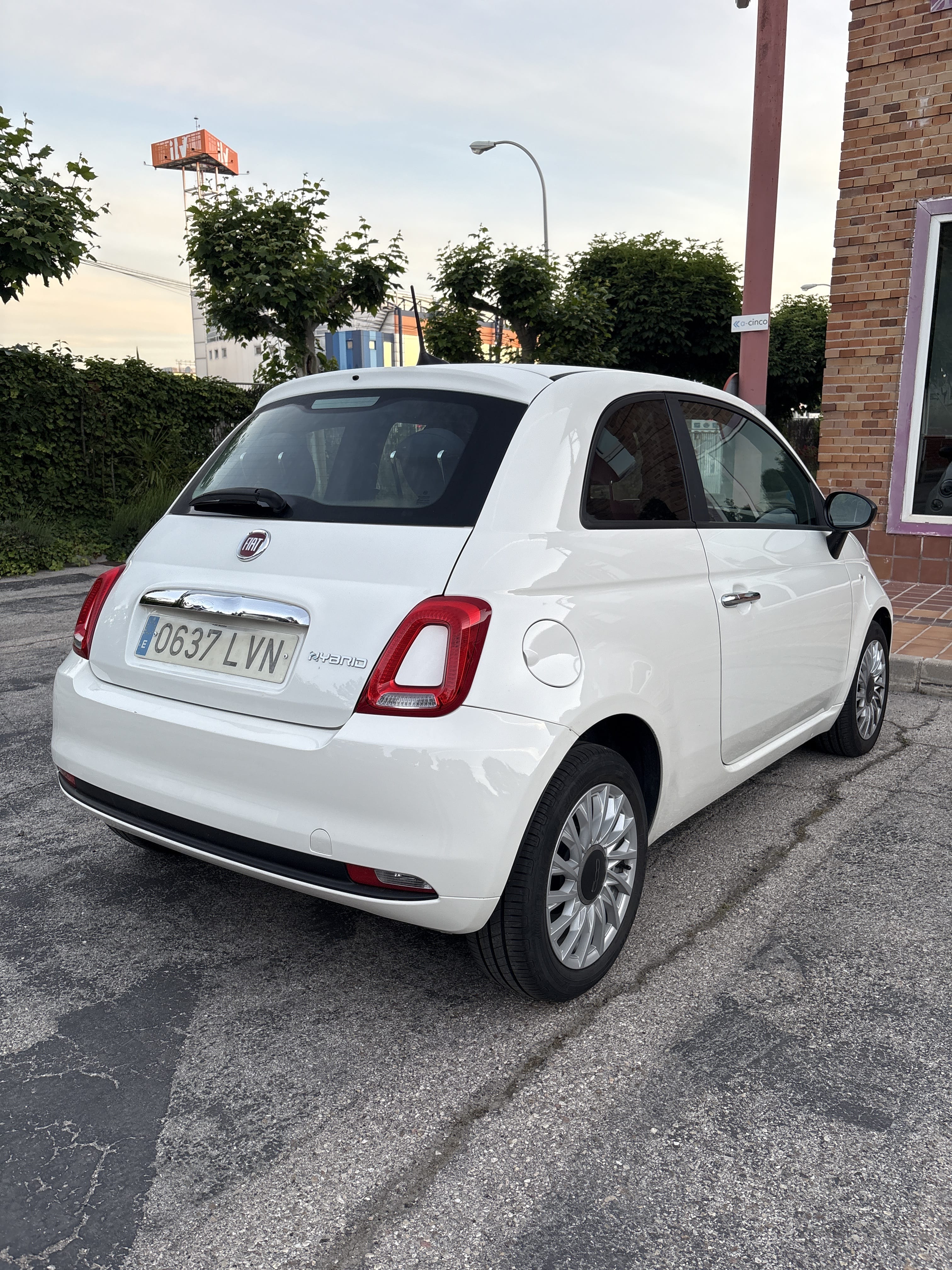Fiat 500 con GPS