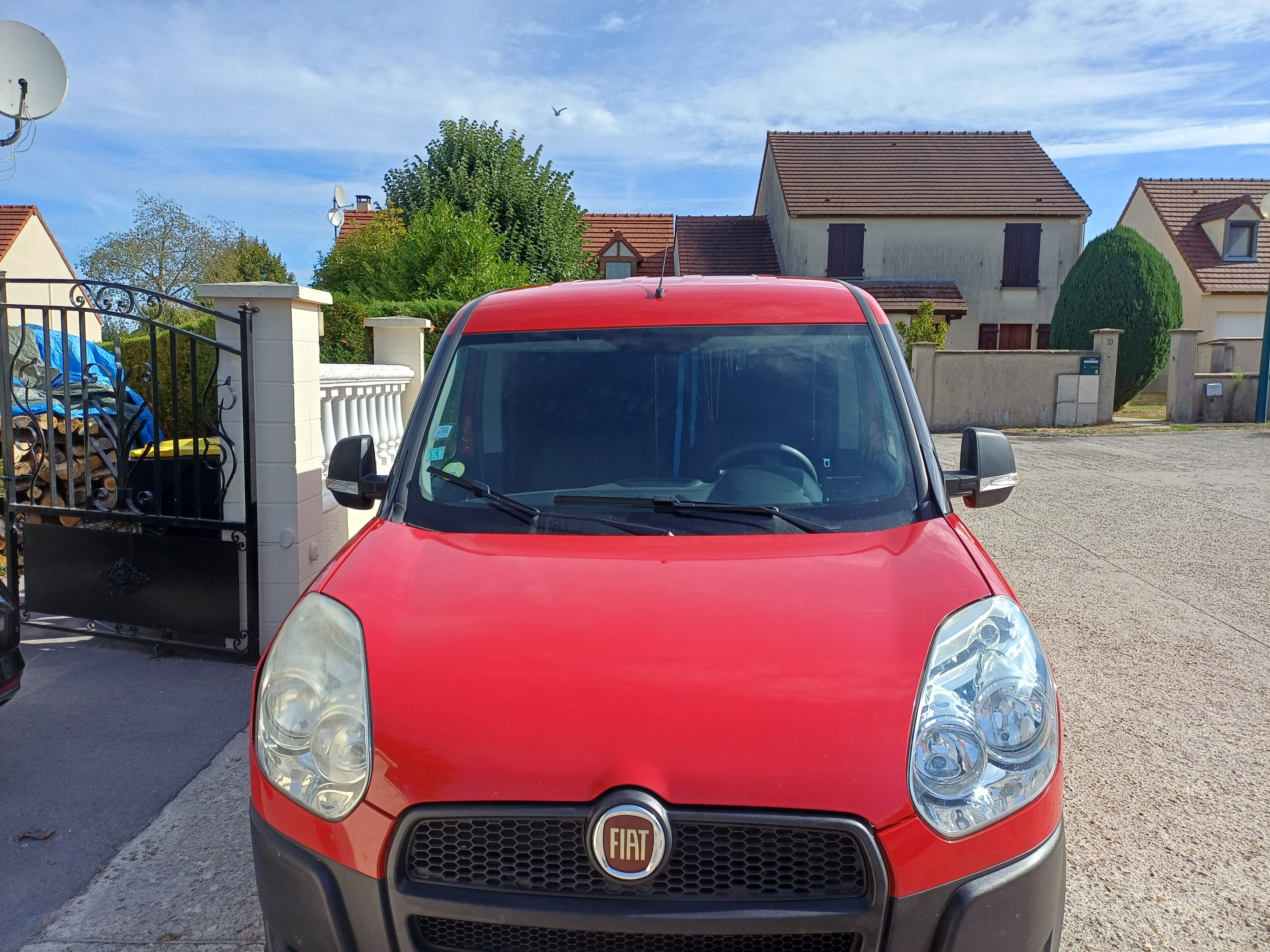Fiat Doblo avec Autoradio